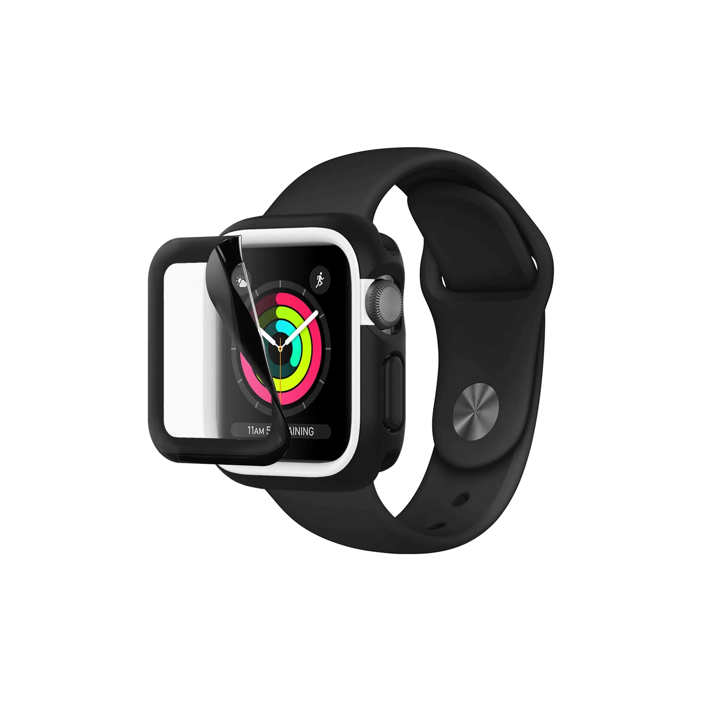 (R) Apple Watch Series 1 (38mm) Apple Watch 3D壯撞貼