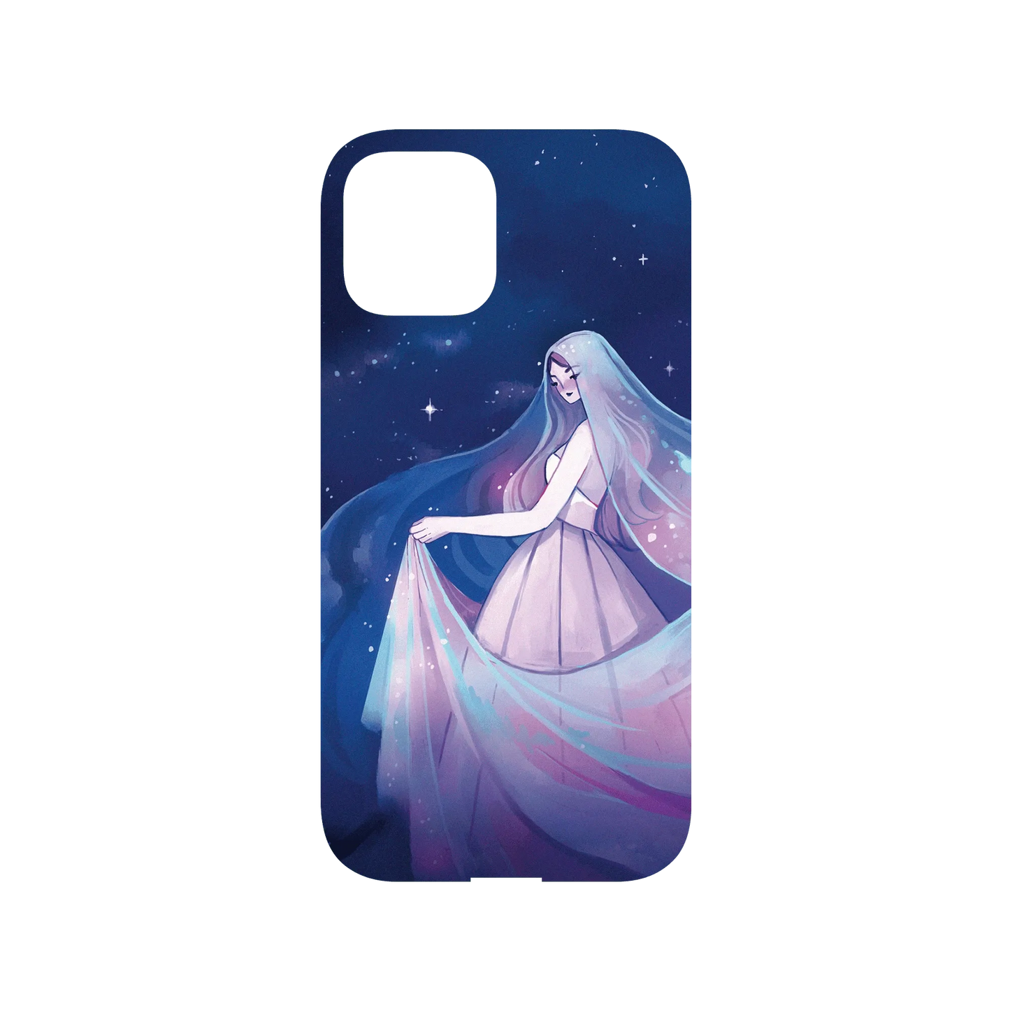 RHINOSHIELD X Ludmilacerafoce Mod NX iPhone 12 Pro Case - Nebula Gown Backplate