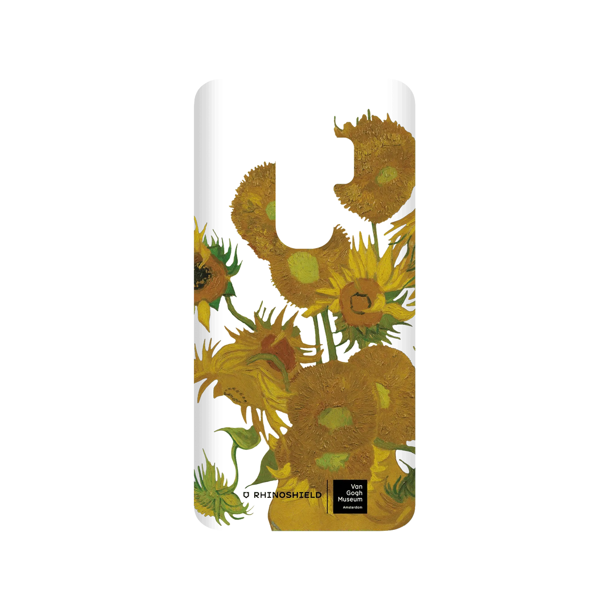 RHINOSHIELD X Van Gogh Museum SolidSuit Samsung Galaxy S9+ Case - Sunflowers - Transparent