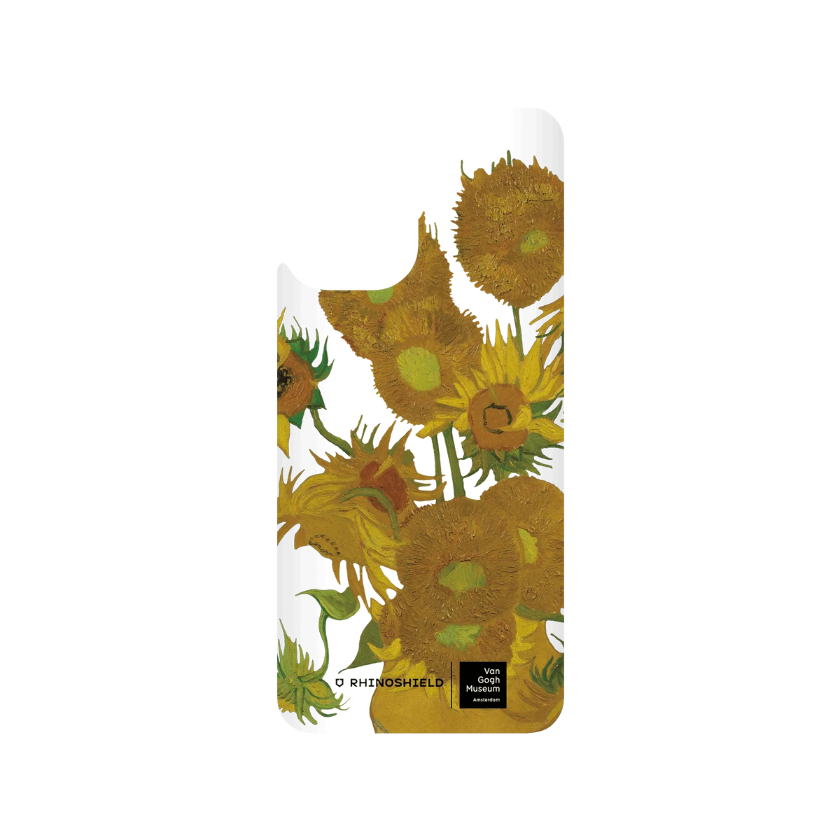 RHINOSHIELD X Van Gogh Museum SolidSuit Redmi Note 10 (4G) Case - Sunflowers - Transparent