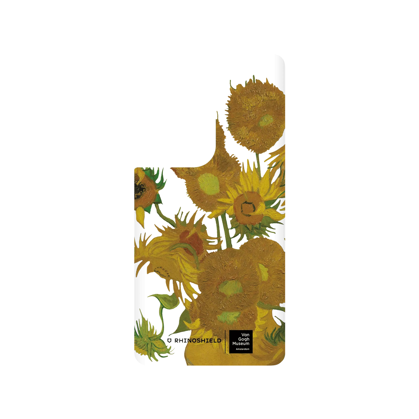 RHINOSHIELD X Van Gogh Museum SolidSuit Samsung Galaxy S21 Ultra Case - Sunflowers - Transparent