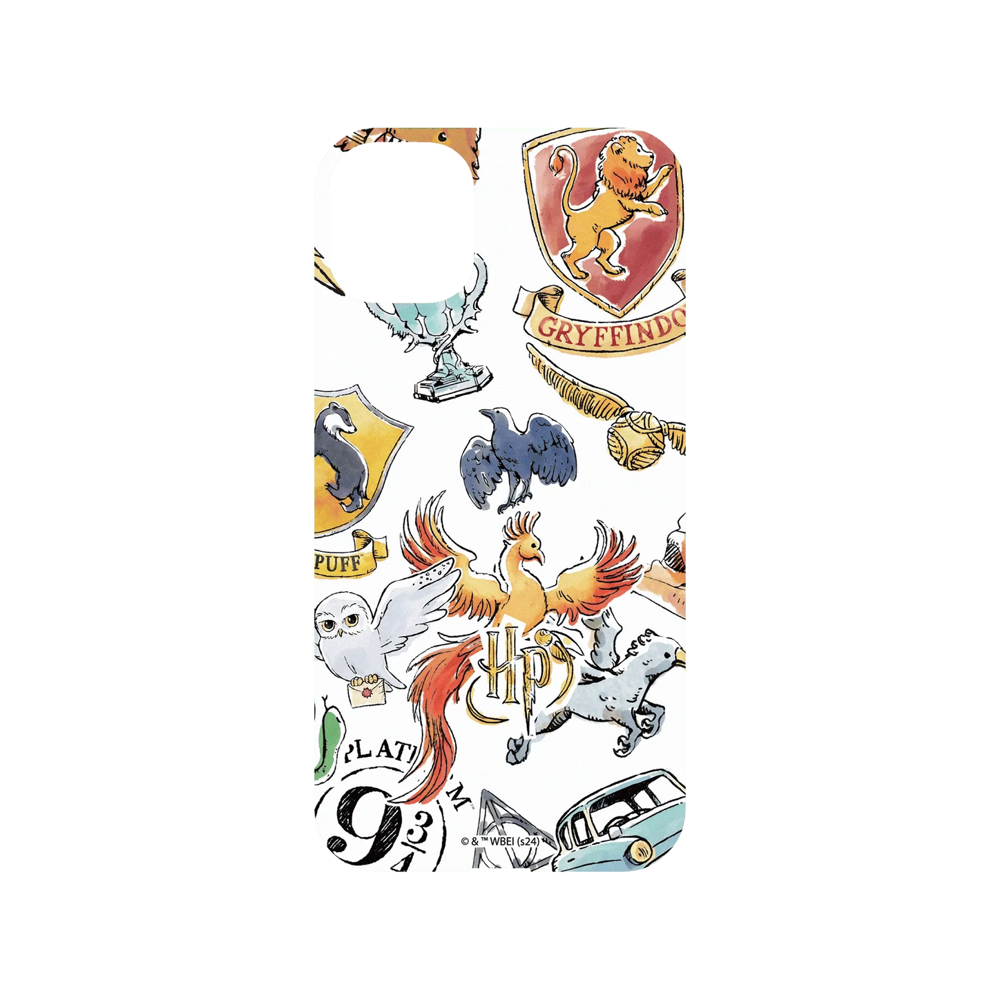 iPhone 11 犀牛盾Mod NX邊框背蓋兩用手機殼 哈利波特 Harry Potter - Sticker - 魔法世界