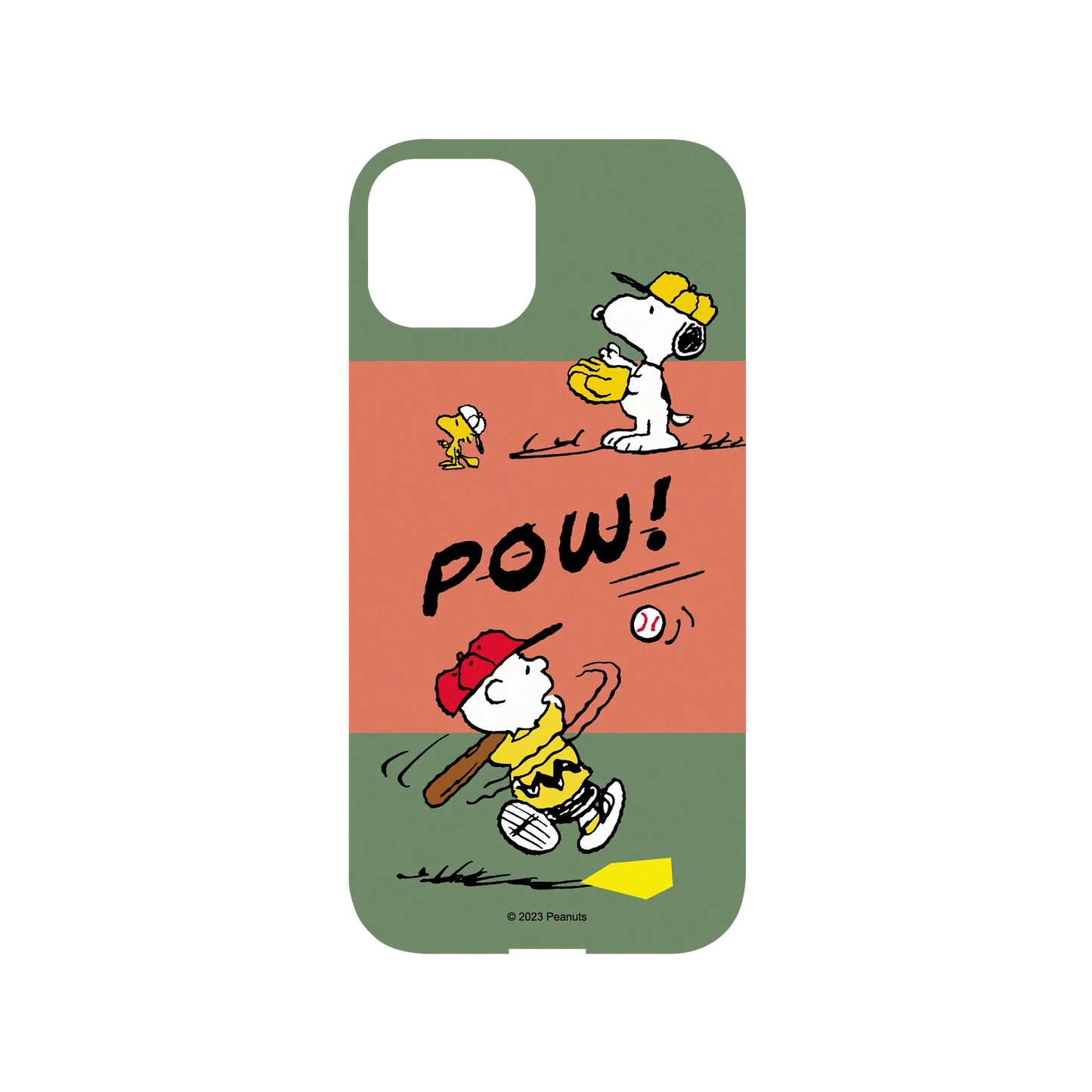 RHINOSHIELD X Snoopy Mod NX iPhone 14 Case - Lets Play Baseball! Backplate
