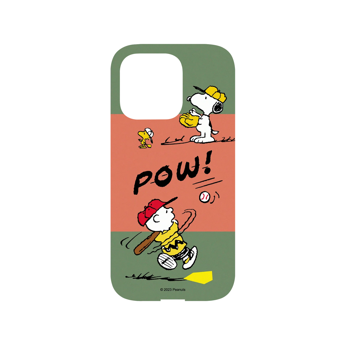 RHINOSHIELD X Snoopy Mod NX iPhone 14 Pro Case - Lets Play Baseball! Backplate