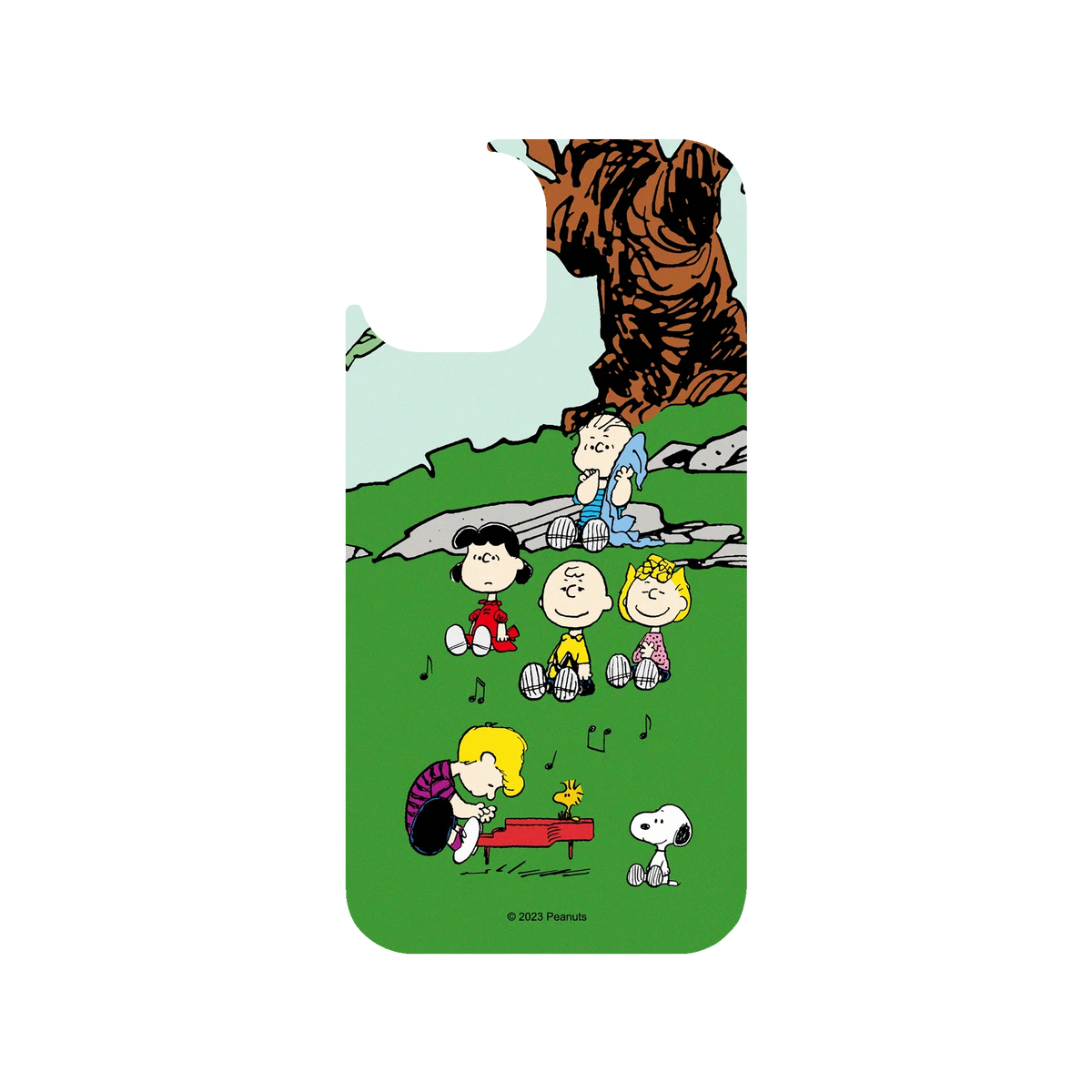 RhinoShield X Snoopy Clear iPhone 12 Pro Case - Schroeder Playing Piano