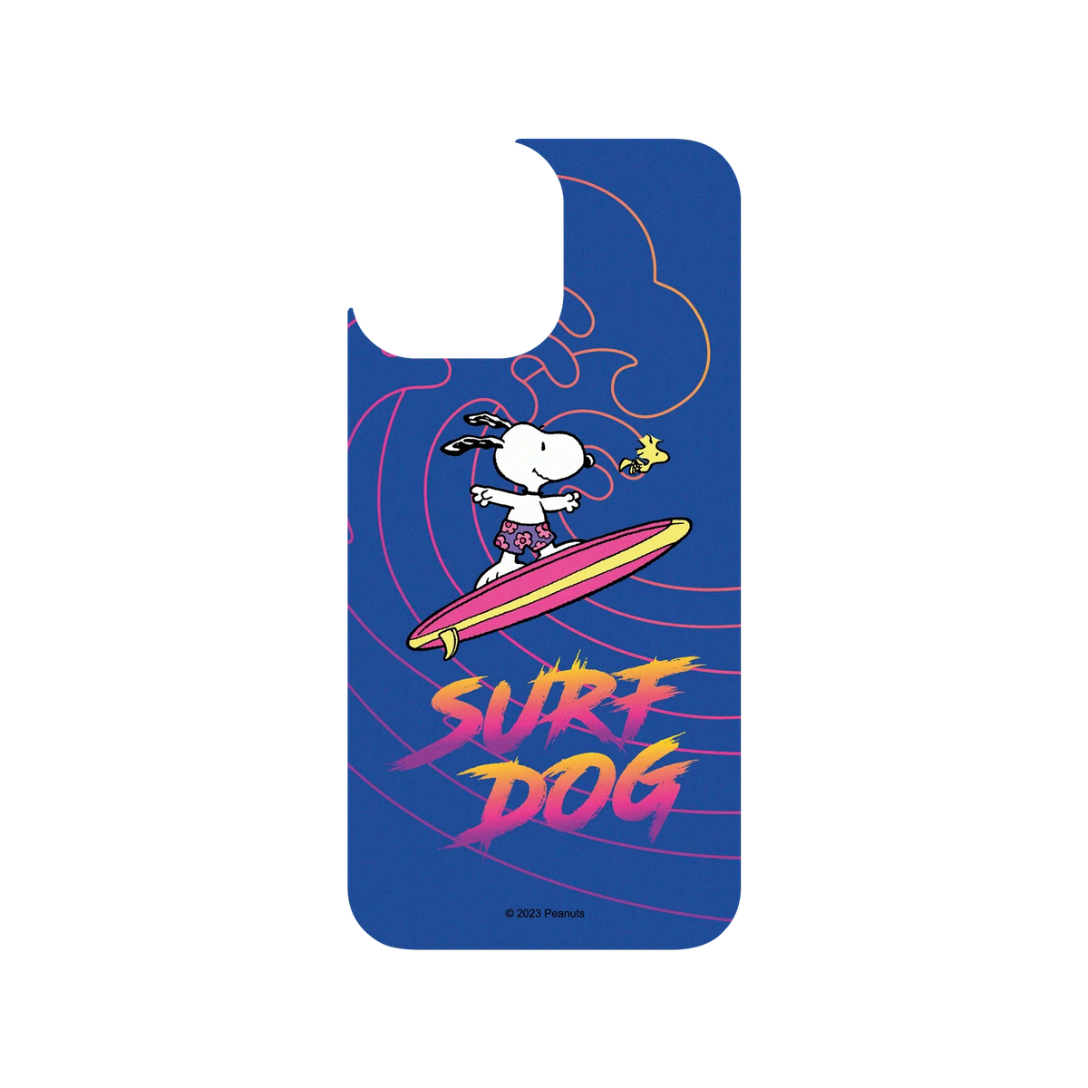RhinoShield X Snoopy Clear iPhone 13 Pro Max Case - Surfing Snoopy
