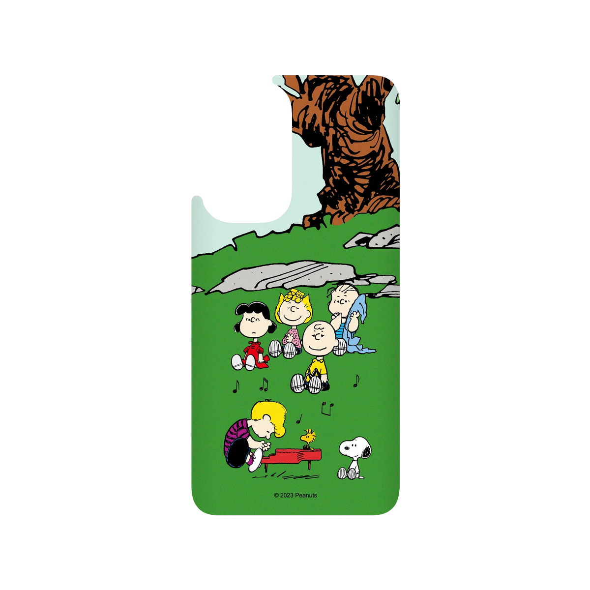 RhinoShield X Snoopy SolidSuit OnePlus 9 Case - Schroeder Playing Piano