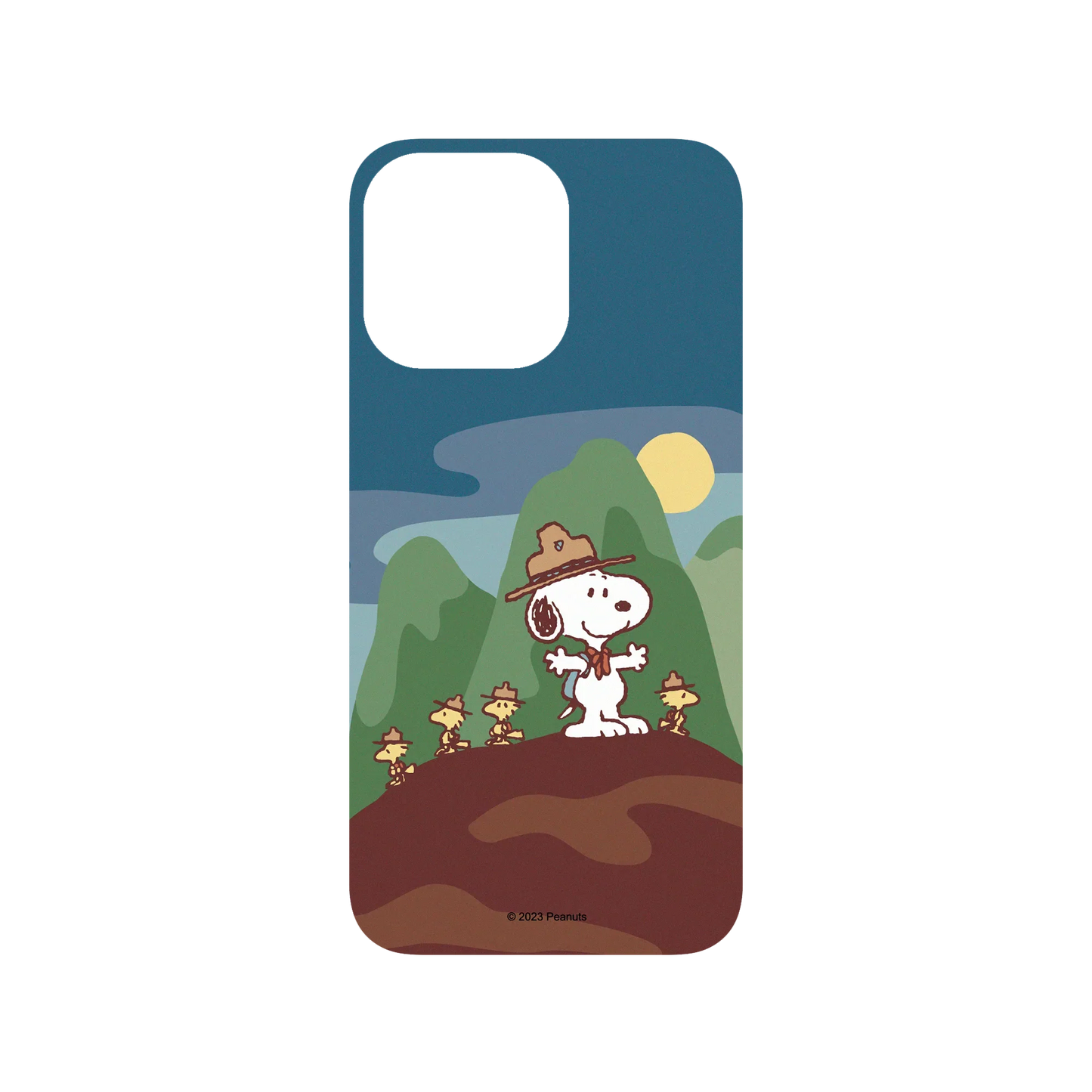 RHINOSHIELD X Snoopy SolidSuit (MagSafe compatible) iPhone 14 Pro Max Case - At The Mountain Top
