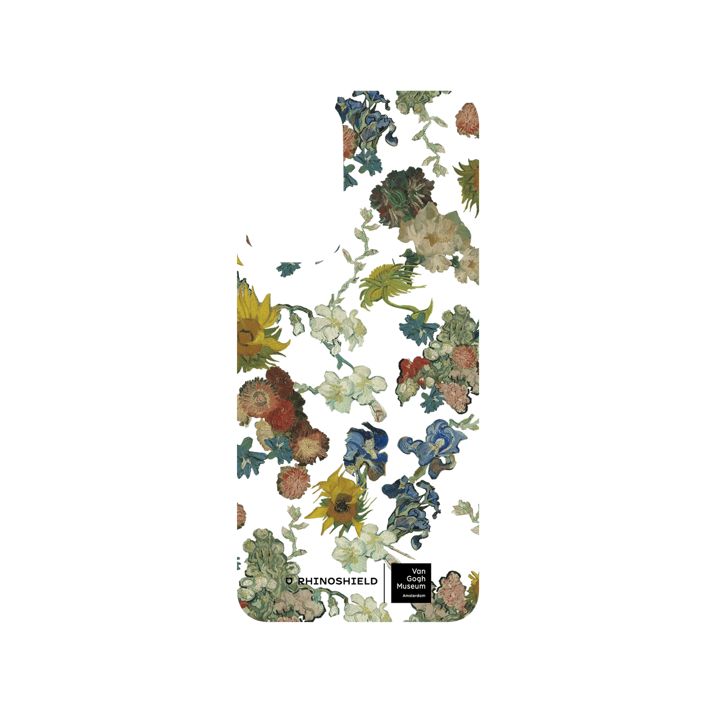 RHINOSHIELD X Van Gogh Museum SolidSuit Redmi Note 11 (4G Global) Case - Vincent's Flowers - 50th Anniversary Transparent