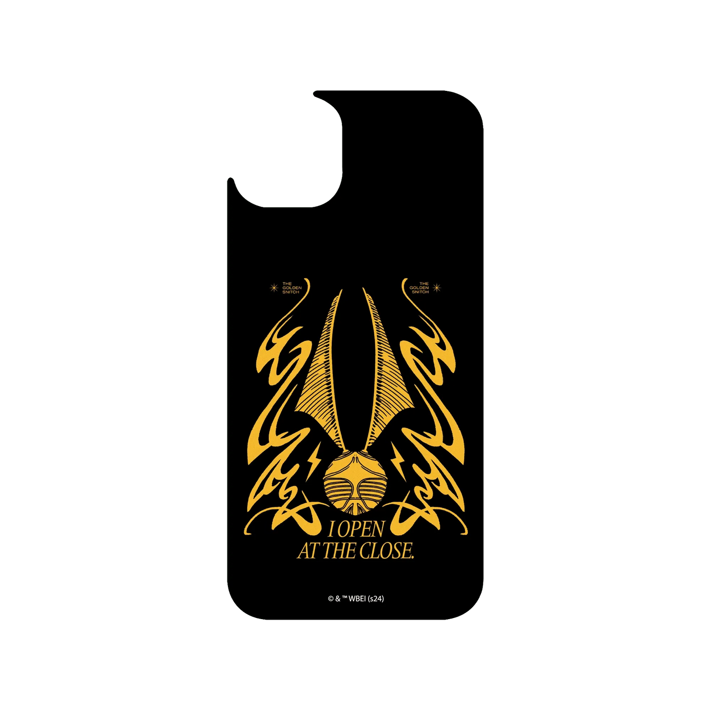 iPhone 14 Plus 犀牛盾Clear聯名設計款透明手機殼 哈利波特 Harry Potter - The Golden Snitch - I open at the close
