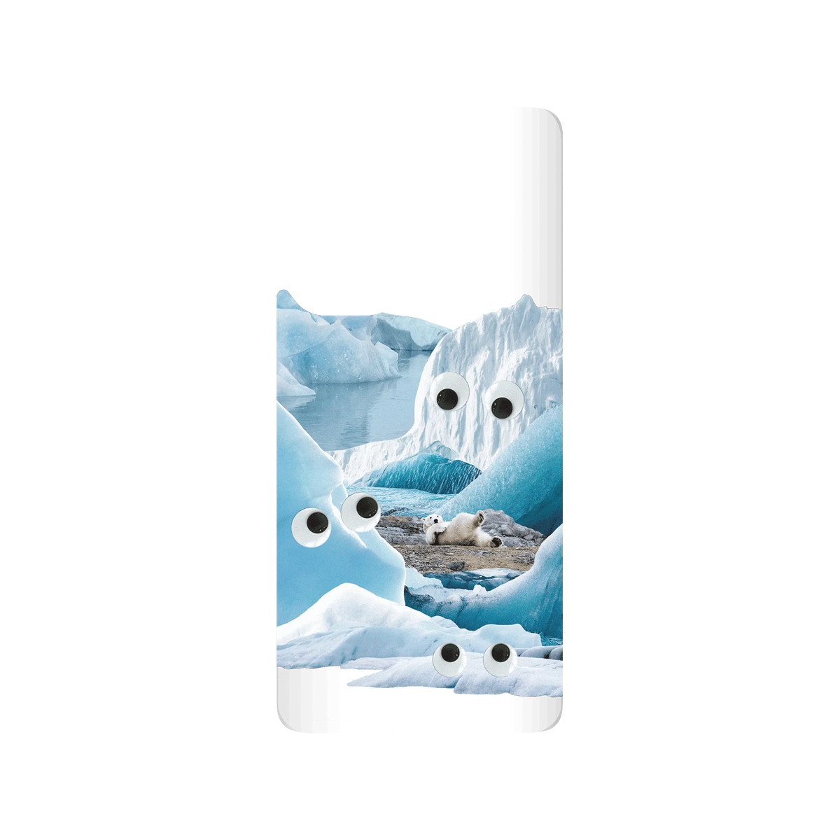 RHINOSHIELD SolidSuit Xiaomi Mi 10T Case: Original Designs - Arctic Glacier's Eyes On You
