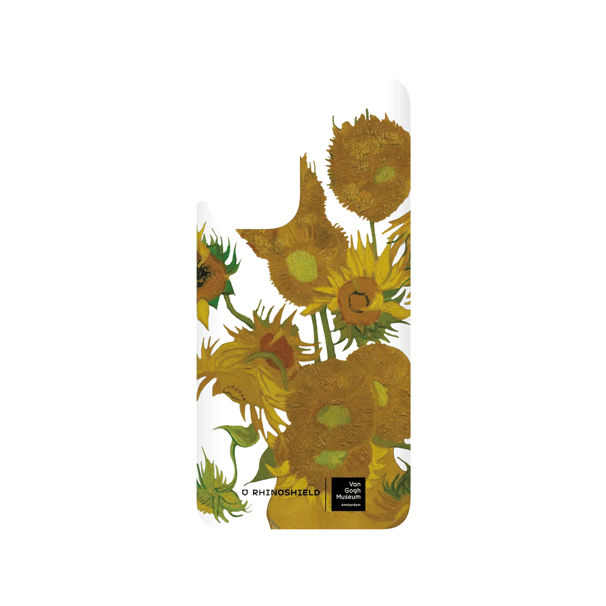 RHINOSHIELD X Van Gogh Museum SolidSuit OnePlus 9 Case - Sunflowers - Transparent
