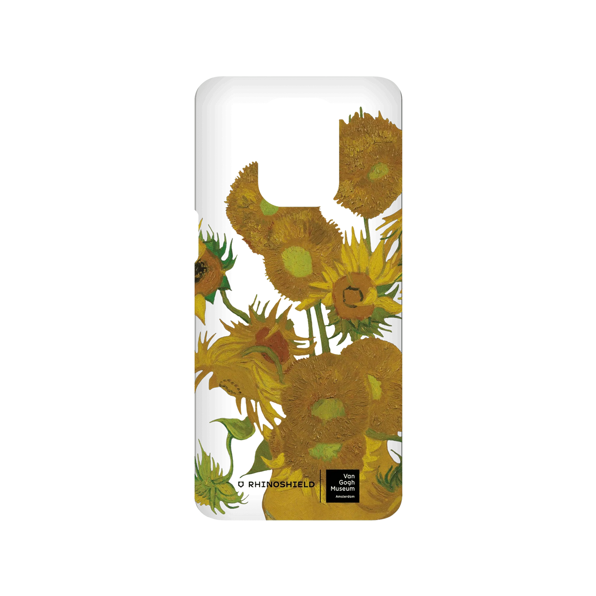 RHINOSHIELD X Van Gogh Museum SolidSuit Redmi Note 9S Case - Sunflowers - Transparent