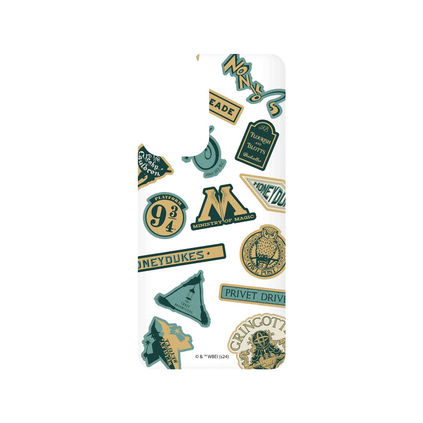 Samsung Galaxy A52 (4G/5G) 犀牛盾SolidSuit防摔背蓋手機殼 哈利波特 Harry Potter - Sticker-Wizarding World