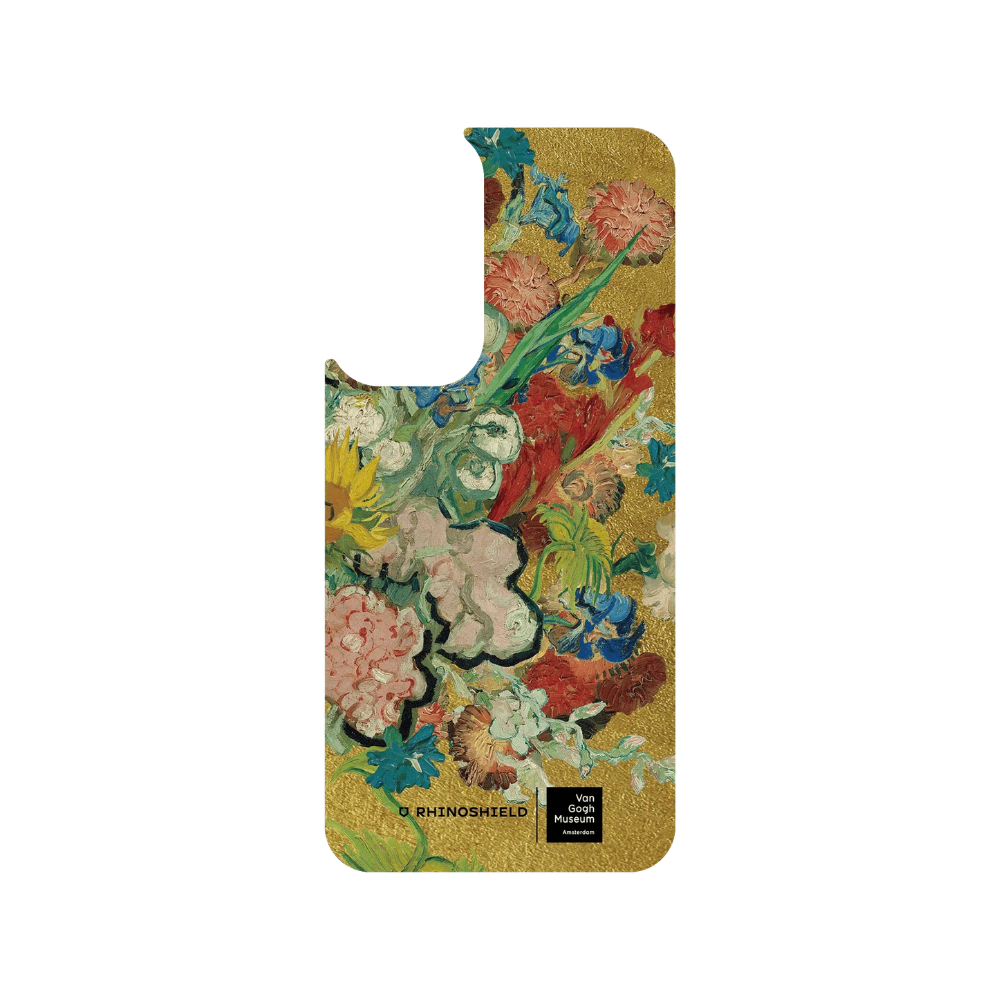 RHINOSHIELD X Van Gogh Museum SolidSuit Samsung Galaxy A54 Case - Vincent's Flowers - 50th Anniversary