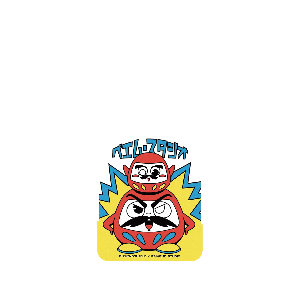 RHINOSHIELD X Paiheme Studio SolidSuit Samsung Galaxy A73 Case - Daruma Family