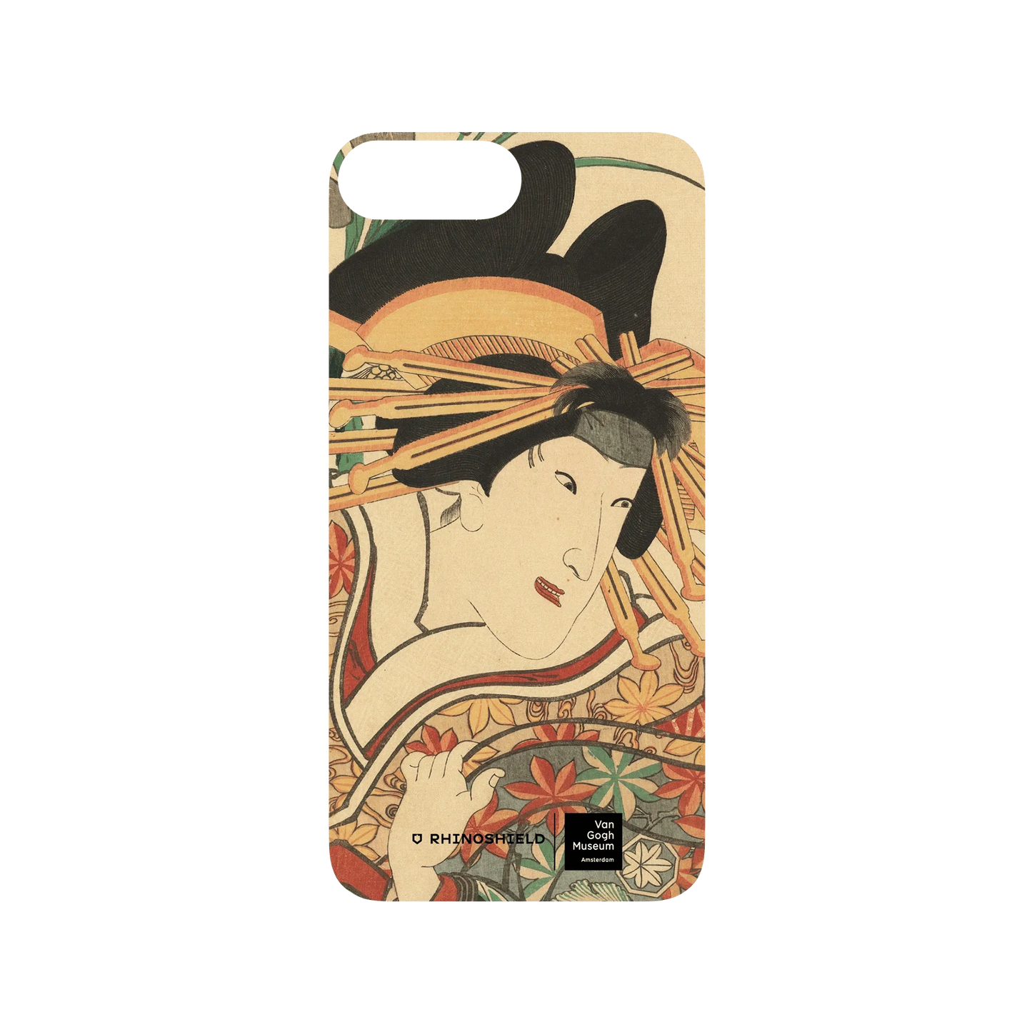 RHINOSHIELD X Van Gogh Museum SolidSuit iPhone 8 Plus Case - Actor Iwai Kumesaburō (III) in the Role of the Courtesan
