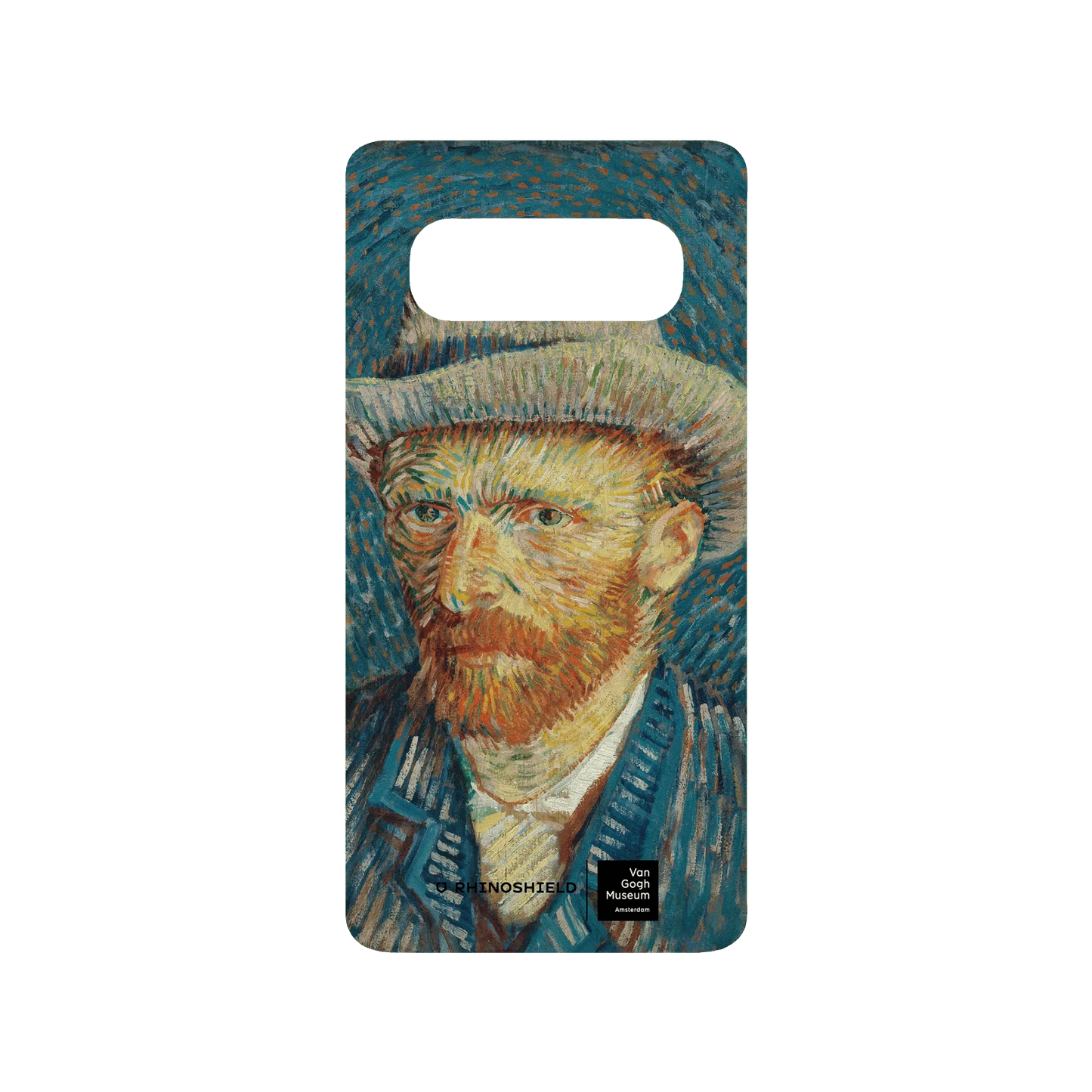 RHINOSHIELD X Van Gogh Museum SolidSuit Samsung Galaxy S10+ Case - Vincent's Self-Portrait with Grey Felt Hat