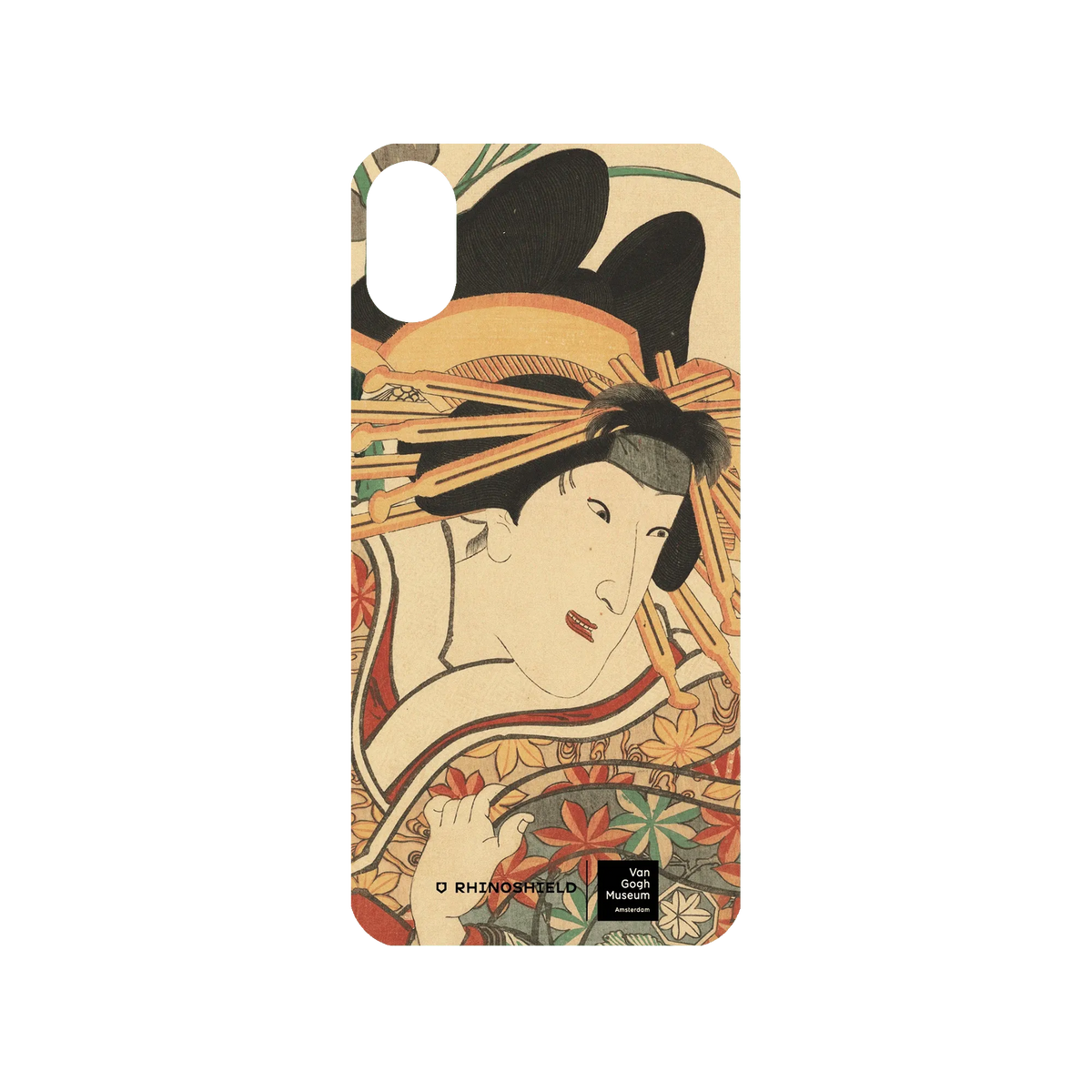 RHINOSHIELD X Van Gogh Museum Mod NX iPhone X Case - Actor Iwai Kumesaburō (III) in the Role of the Courtesan Backplate
