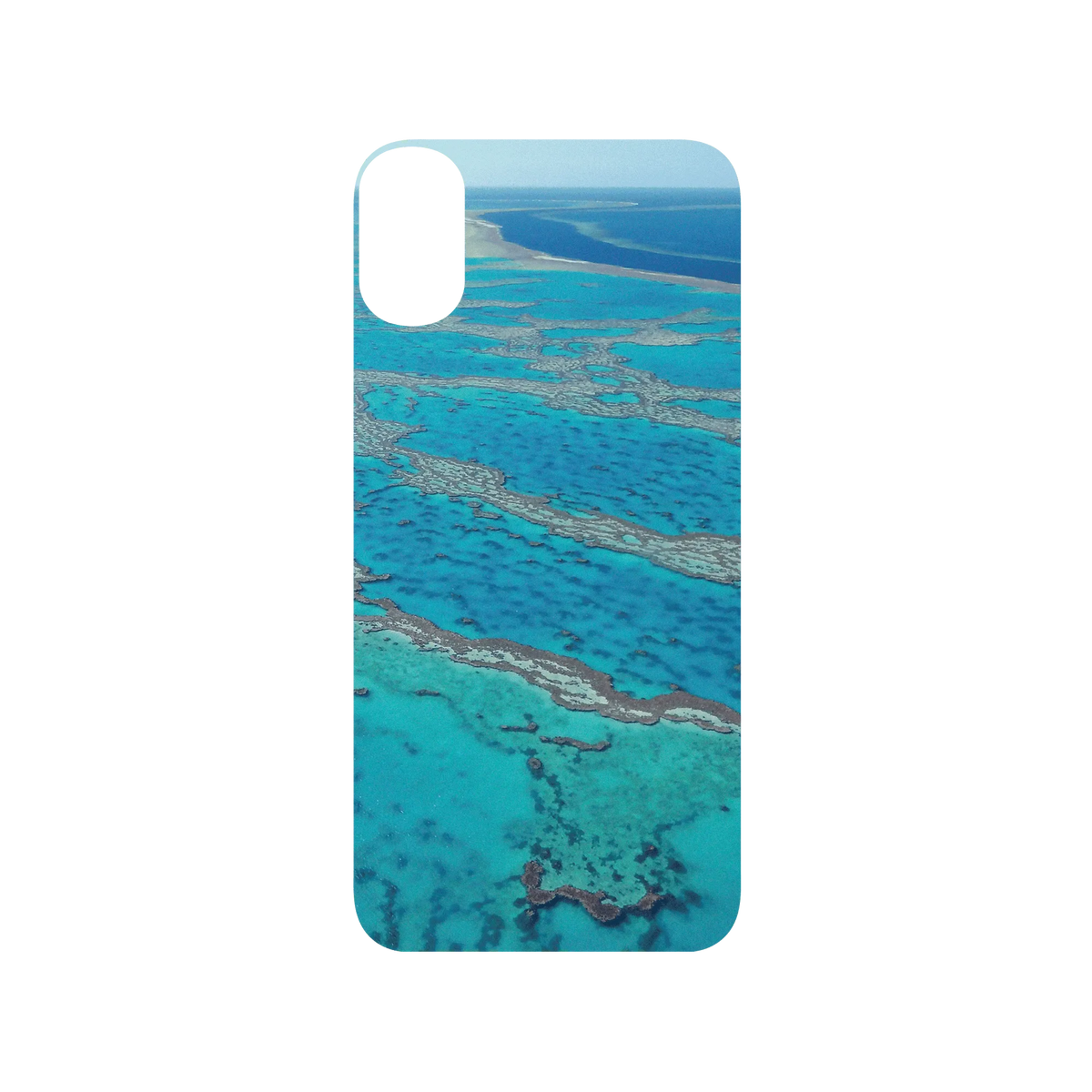 RHINOSHIELD SolidSuit iPhone XS Case: Original Designs - The Masterpiece of Nature (Great Barrier Reef)
