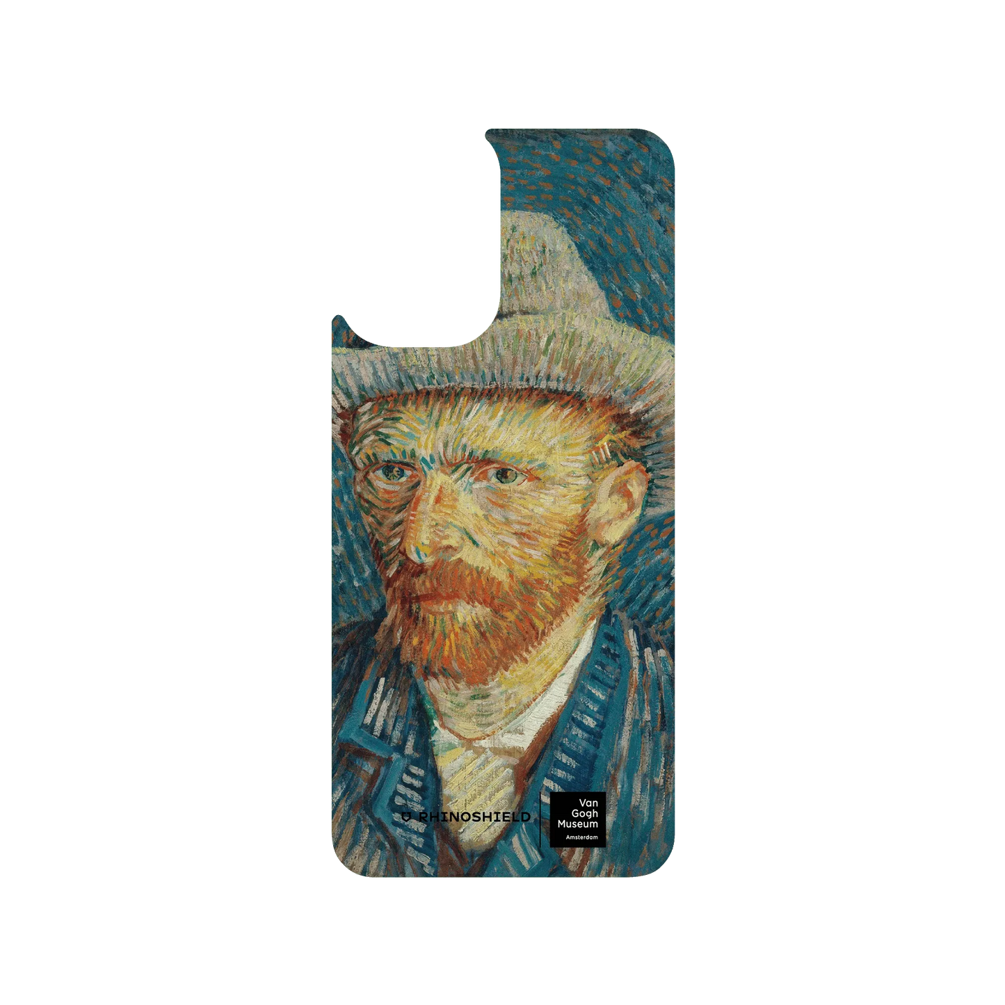 RHINOSHIELD X Van Gogh Museum SolidSuit Redmi Note 10 (4G) Case - Vincent's Self-Portrait with Grey Felt Hat