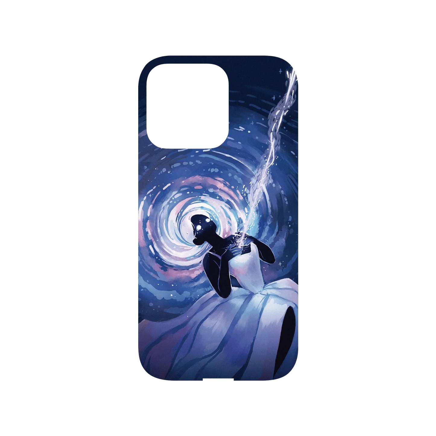 RHINOSHIELD X Ludmilacerafoce Mod NX iPhone 13 Pro Case - Quasar Galaxy Backplate