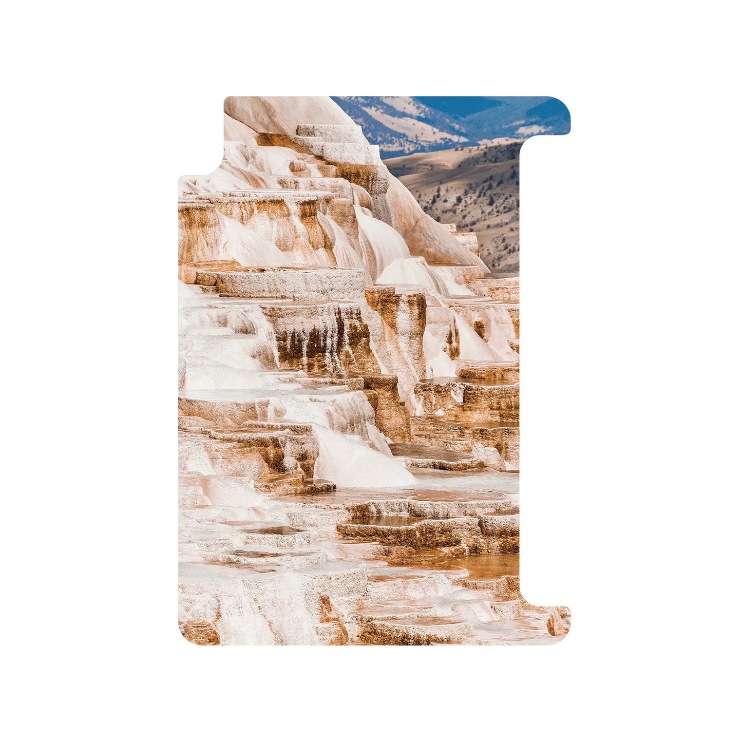 RHINOSHIELD iPad Case iPad Air 5th Gen (10.9 inch) Case: Original Designs - The Masterpiece of Nature (Yellowstone National Park)