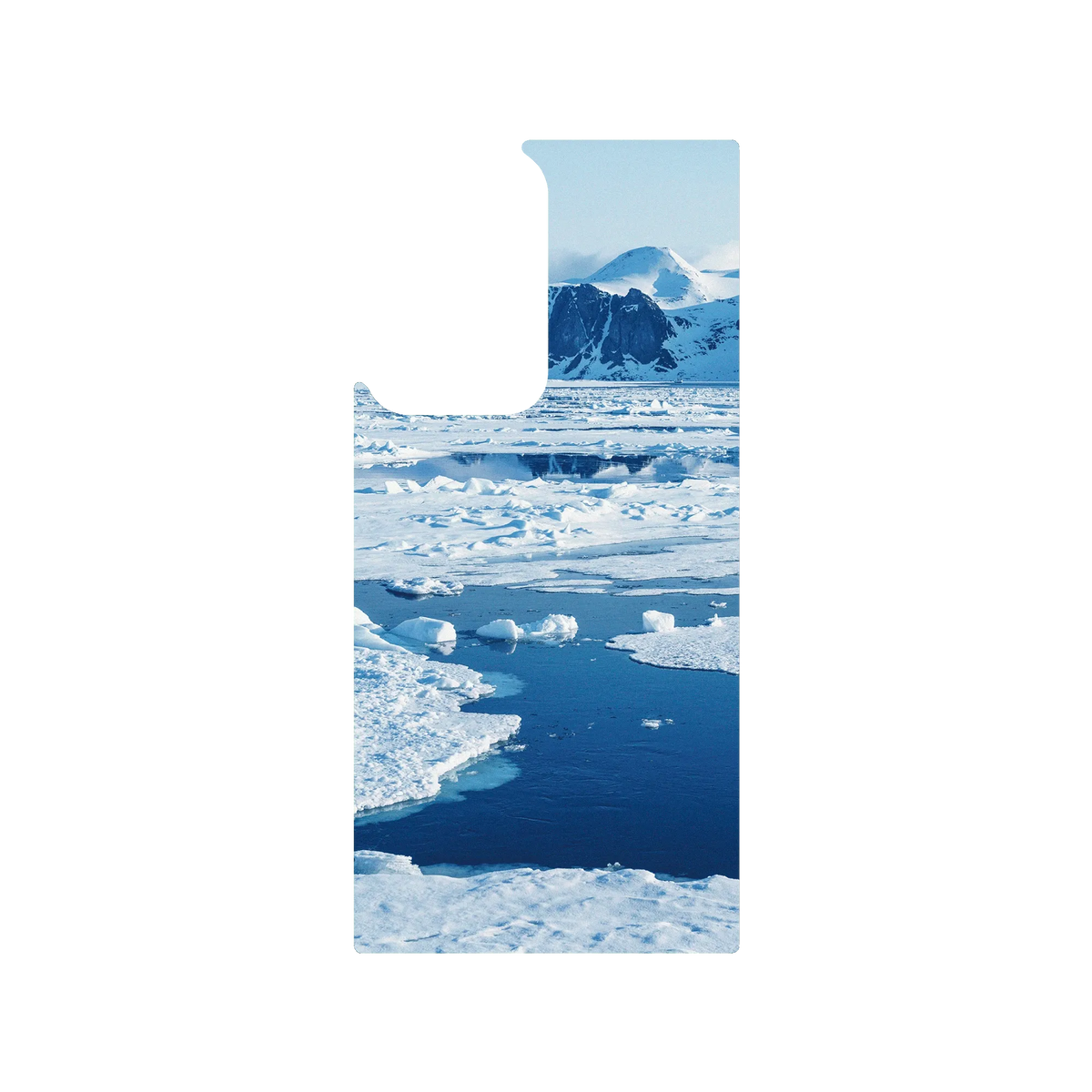RHINOSHIELD SolidSuit Samsung Galaxy Note20 Ultra (4G/5G) Case: Original Designs - The Masterpiece of Nature (Svalbard Glacier)