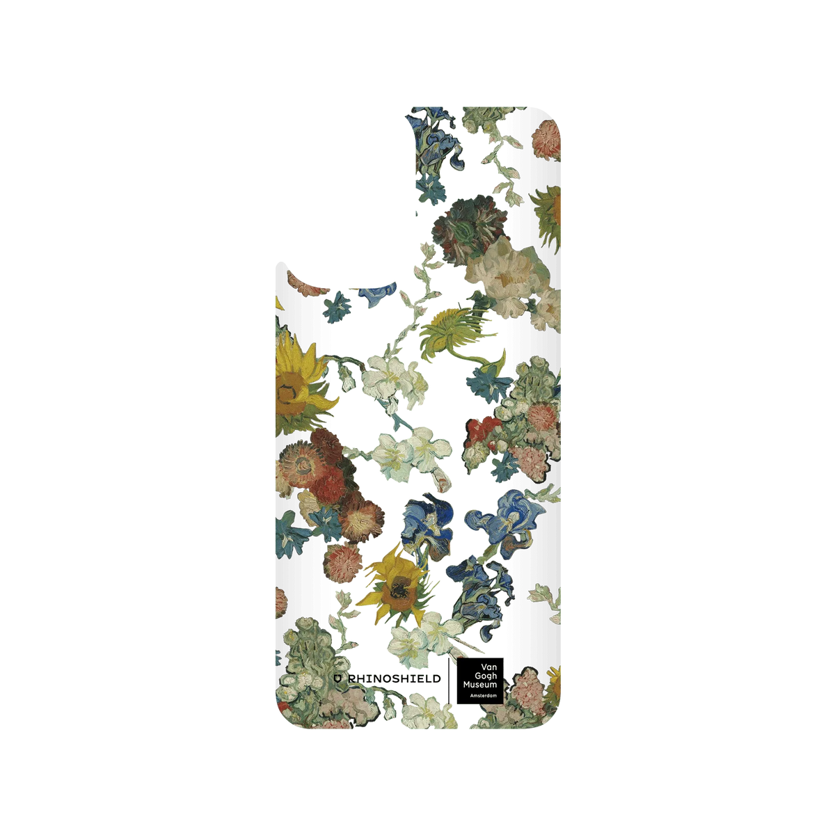 RHINOSHIELD X Van Gogh Museum SolidSuit Redmi Note 10 (4G) Case - Vincent's Flowers - 50th Anniversary Transparent