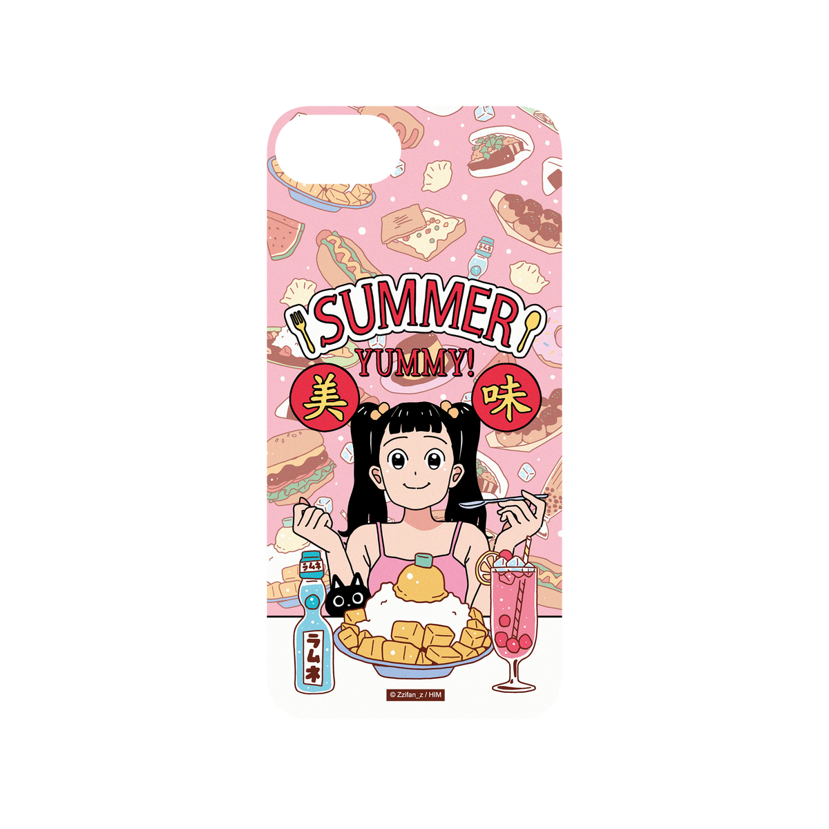 iPhone 7 犀牛盾Mod NX聯名設計款邊框背蓋兩用手機殼 Zzifan_z - Summer Girl