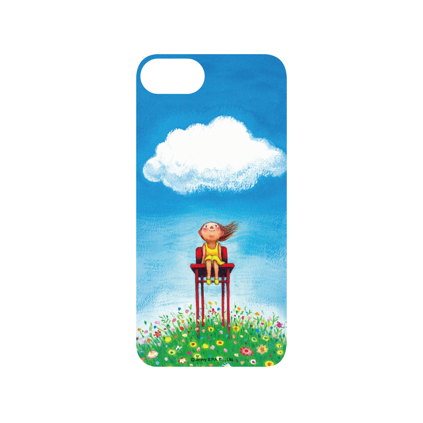 RhinoShield X Jimmy Mod NX iPhone SE (2nd generation) Case - Lucky Meeting You - Cloud Backplate