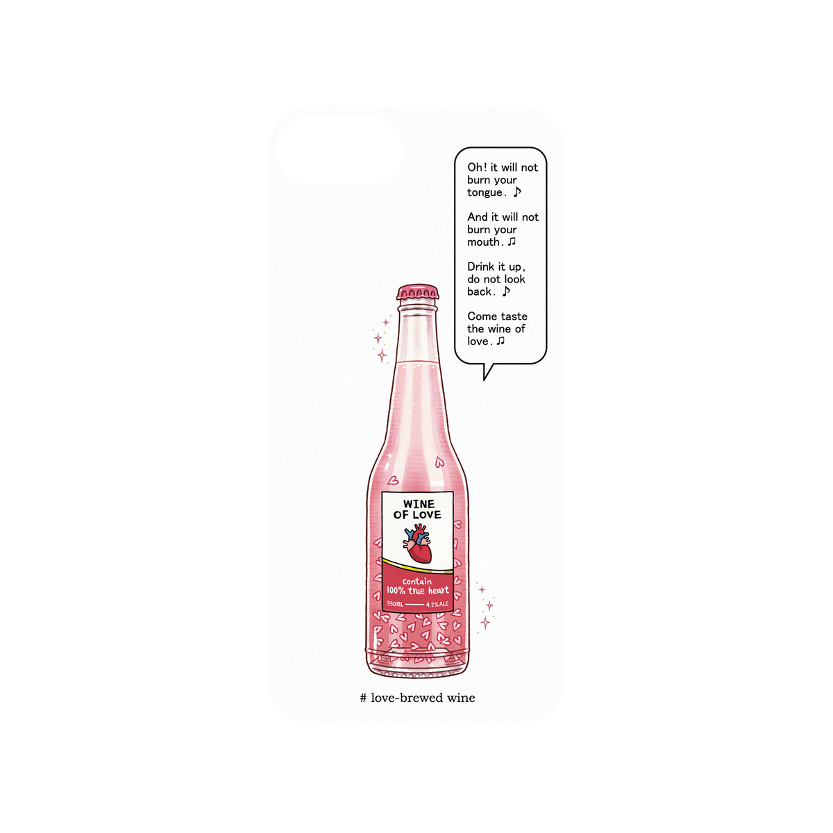 iPhone 7 犀牛盾Mod NX聯名設計款邊框背蓋兩用手機殼 保羅先生 - 愛情釀的酒