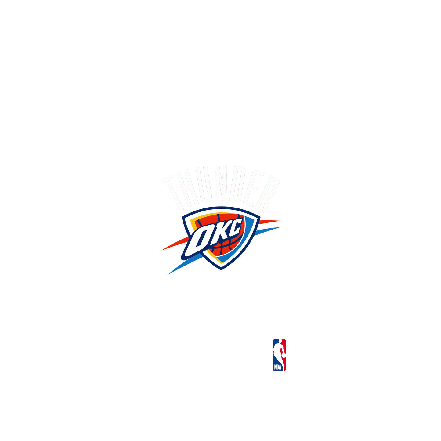 RhinoShield X NBA Mod NX iPhone SE (3rd generation) Case - Oklahoma City Thunder - Light Backplate