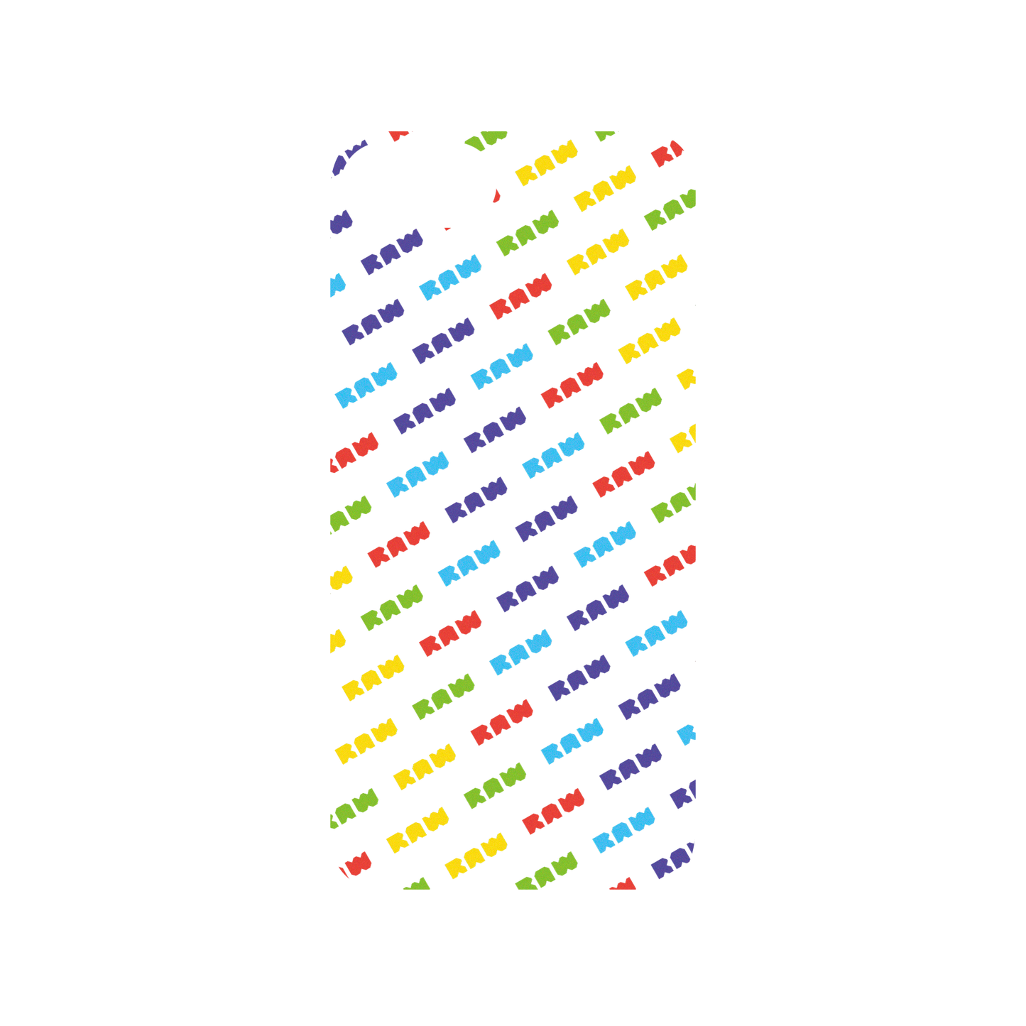RhinoShield X JOCR Mod NX iPhone SE (3rd generation) Case - Raw Rainbow Pattern Small Backplate