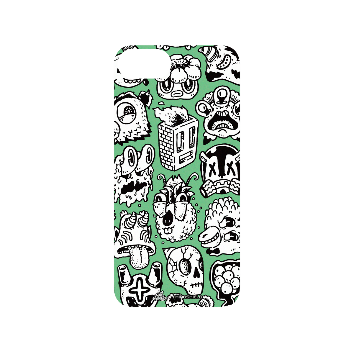 RhinoShield X Lei Melendres Mod NX iPhone SE (3rd generation) Case - Fun Portraits Backplate