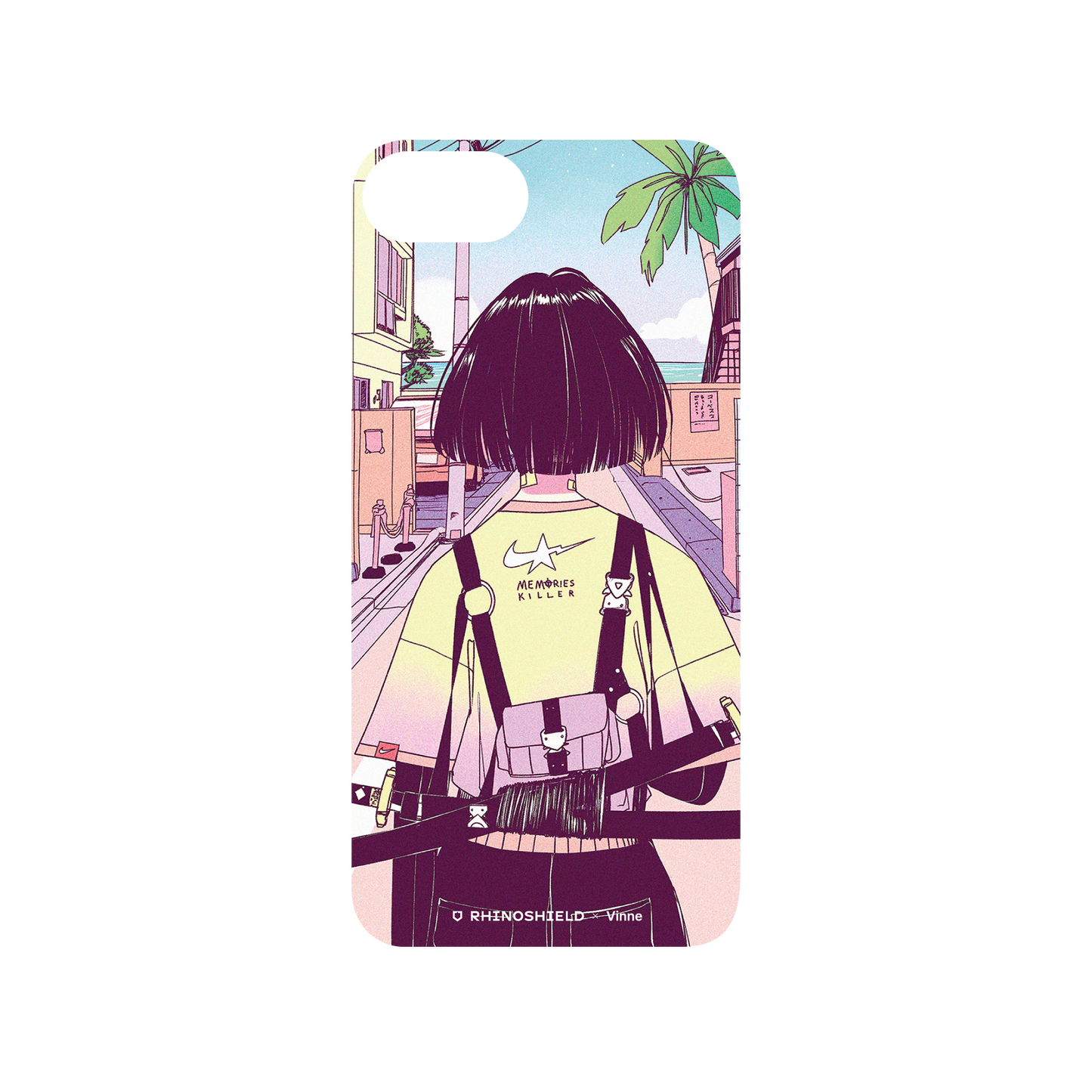 RhinoShield X Vinne Mod NX iPhone SE (2nd generation) Case - Katanawave Backplate