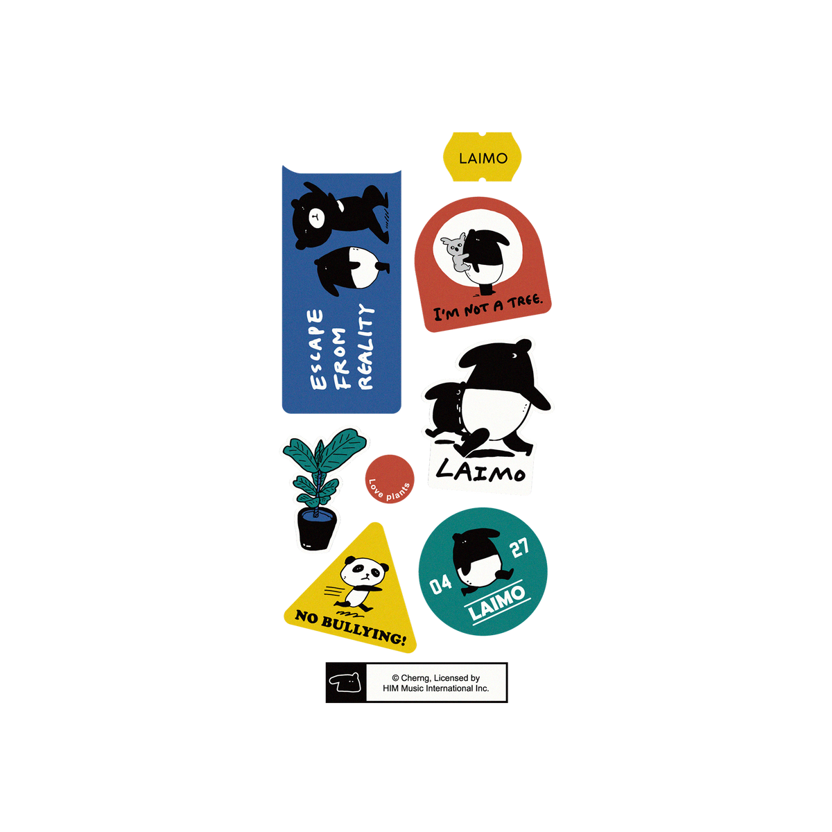 RhinoShield X LAIMO Mod NX iPhone 8 Plus Case - LAIMO Stickers Backplate