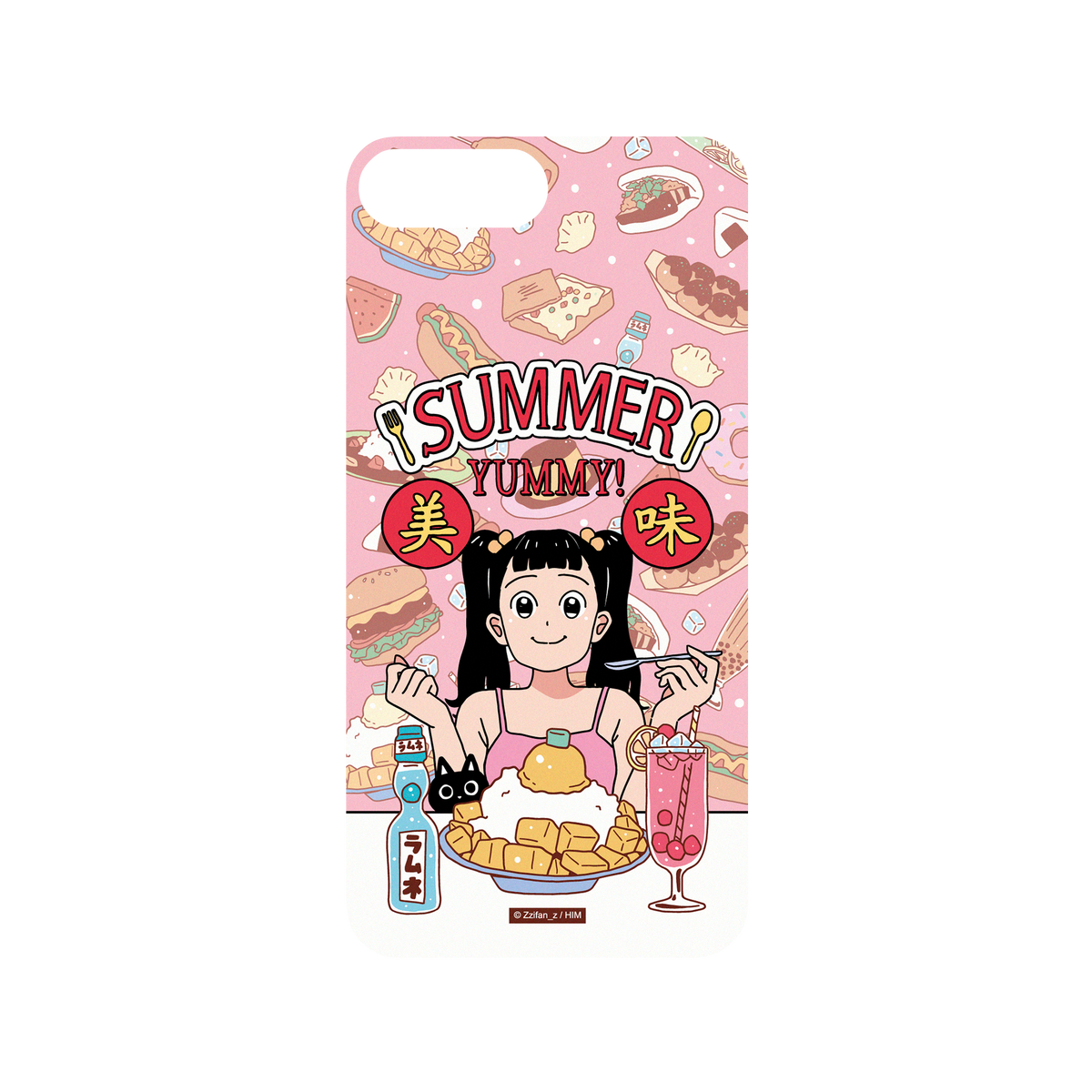 iPhone 7 Plus 犀牛盾Mod NX聯名設計款邊框背蓋兩用手機殼 Zzifan_z - Summer Girl