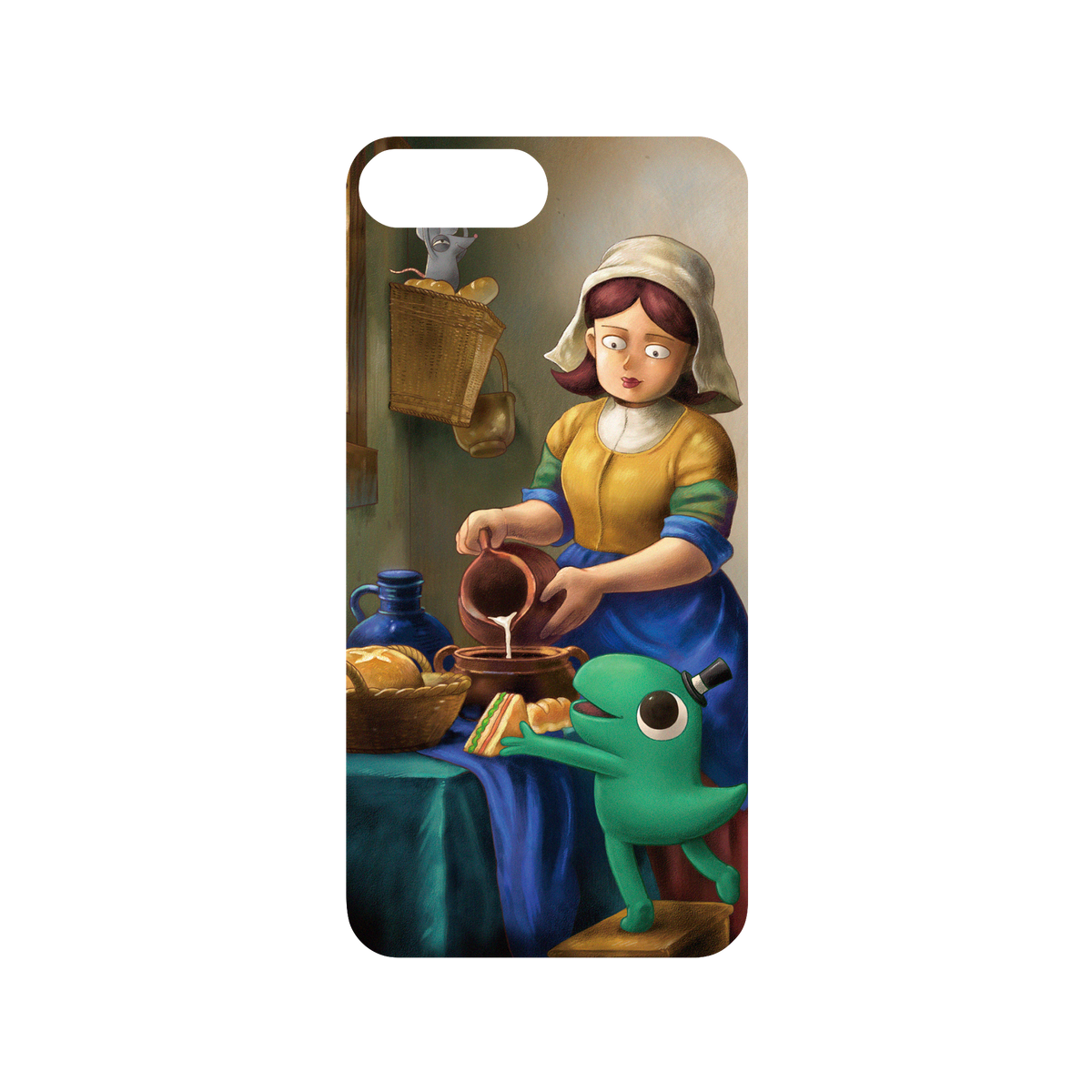 RHINOSHIELD X Incrediville Mod NX iPhone 7 Plus Case - Breakfast in Incrediville Backplate