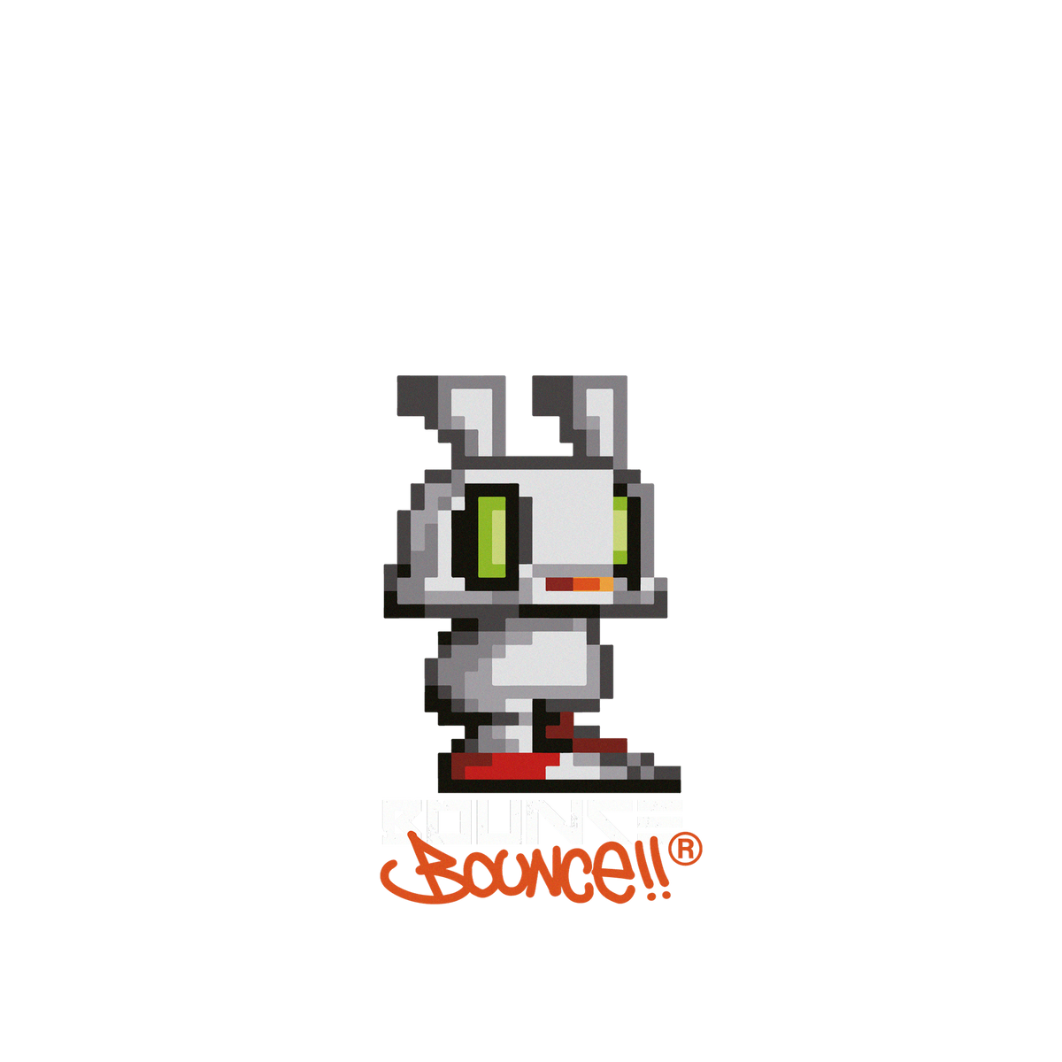 iPhone 7 Plus 犀牛盾Mod NX聯名設計款邊框背蓋兩用手機殼 BOUNCE - BOUNCE RABBIT 8 BIT