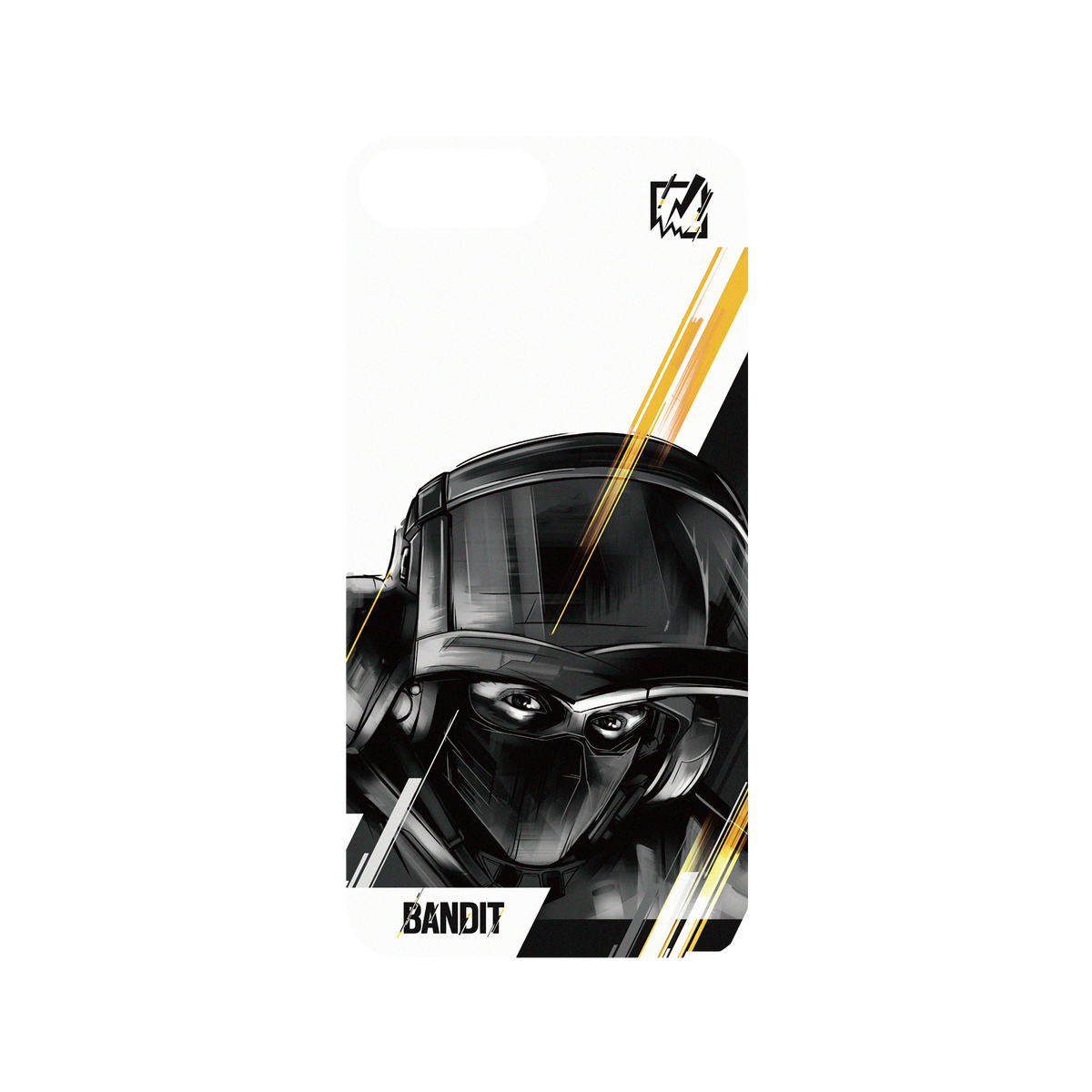 RhinoShield X 6: Siege Mod NX iPhone 8 Plus Case - Bandit - Sketch Backplate