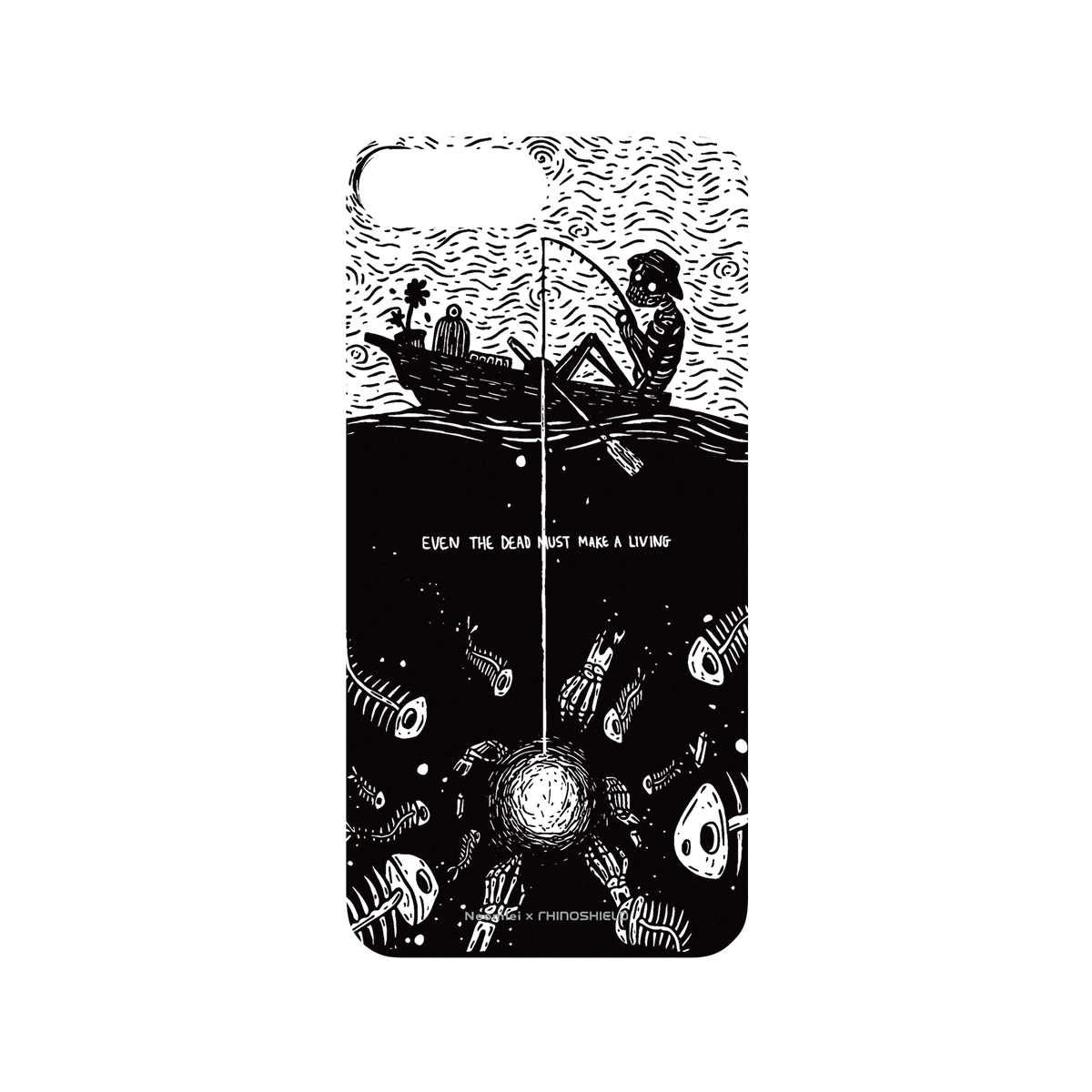 RhinoShield X Neomlei Mod NX iPhone 8 Plus Case - Even The Dead Must Make A Living Backplate