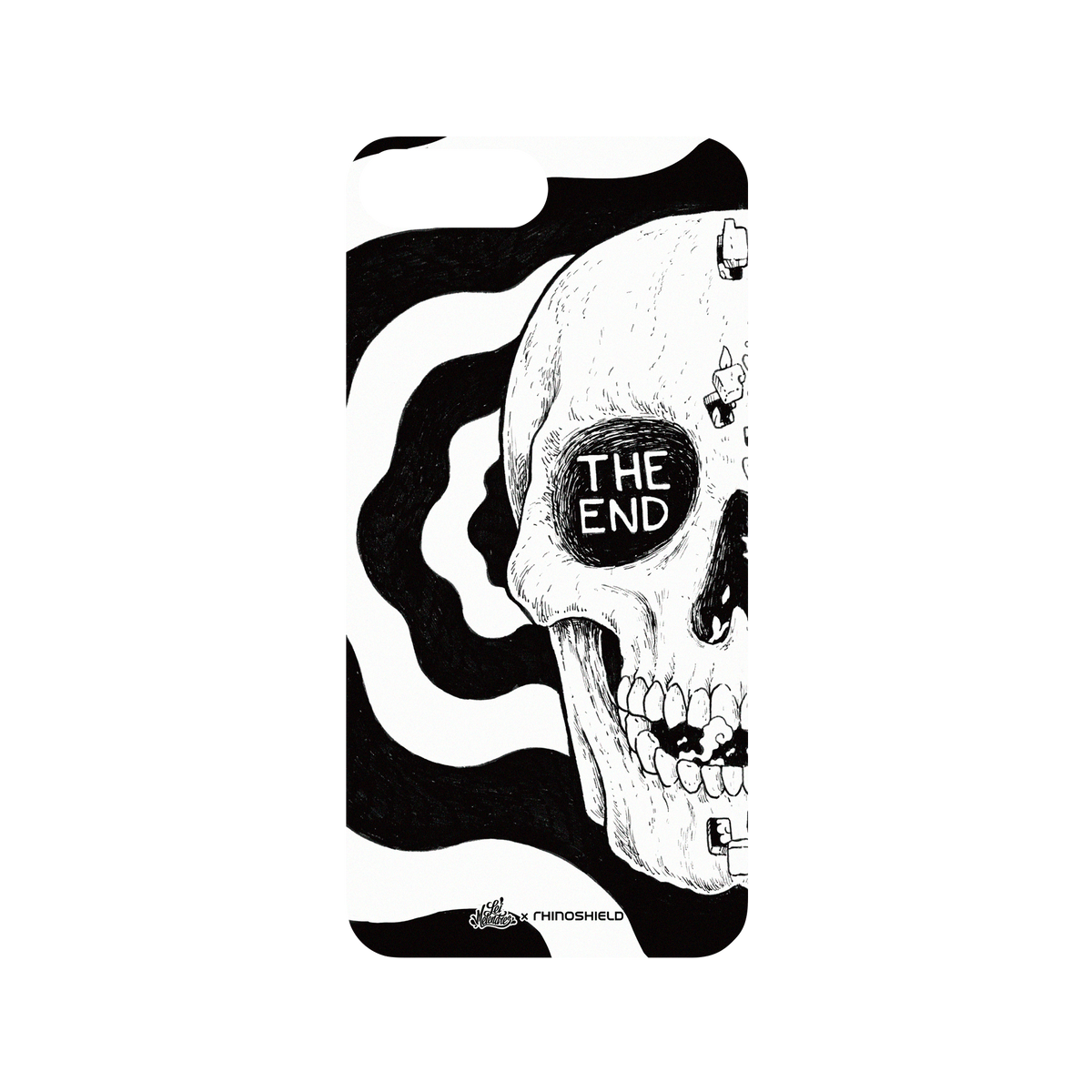 RhinoShield X Lei Melendres Mod NX iPhone 7 Plus Case - The Skull Backplate