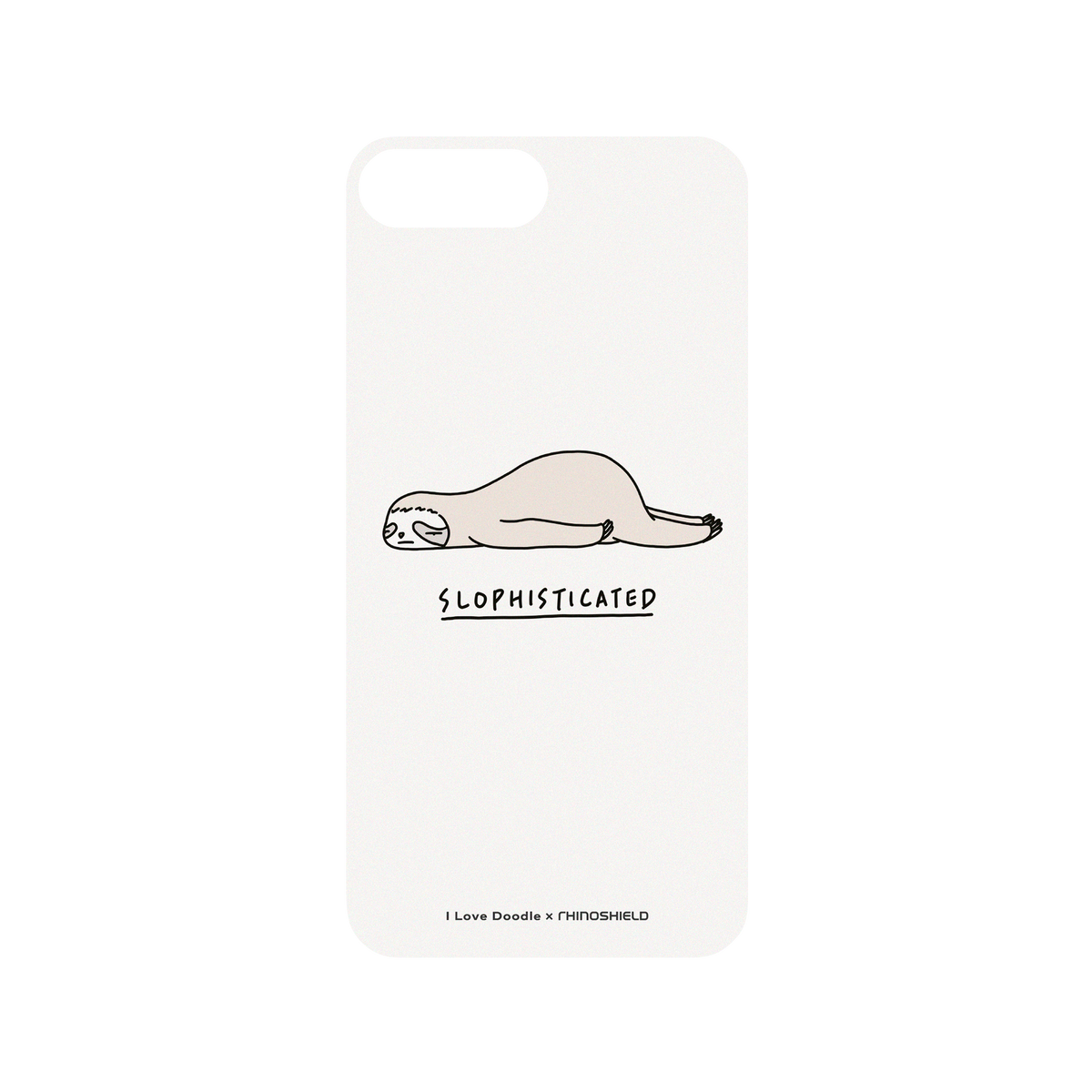 RhinoShield X I Love Doodle Mod NX iPhone 8 Plus Case - Slophisticated Backplate