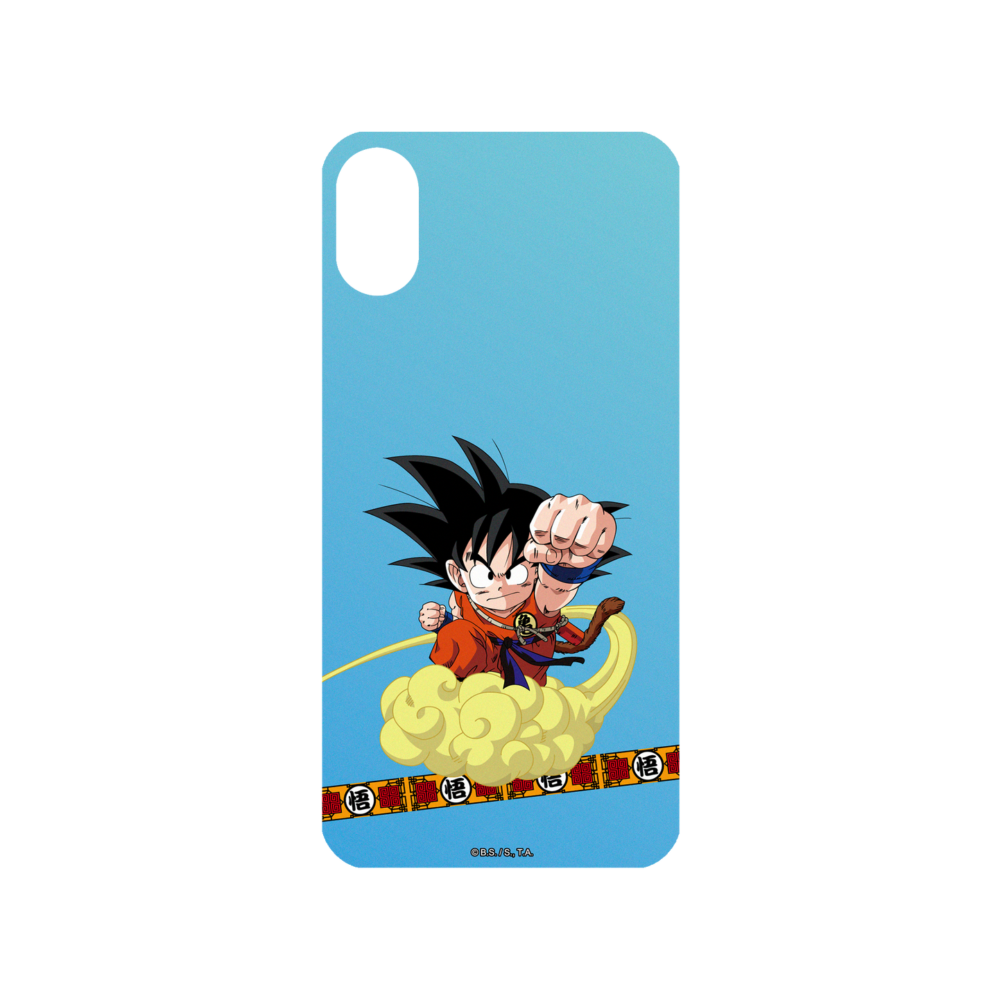 RhinoShield X Dragon Ball Mod NX iPhone X Case - Goku on Kintoun Backplate