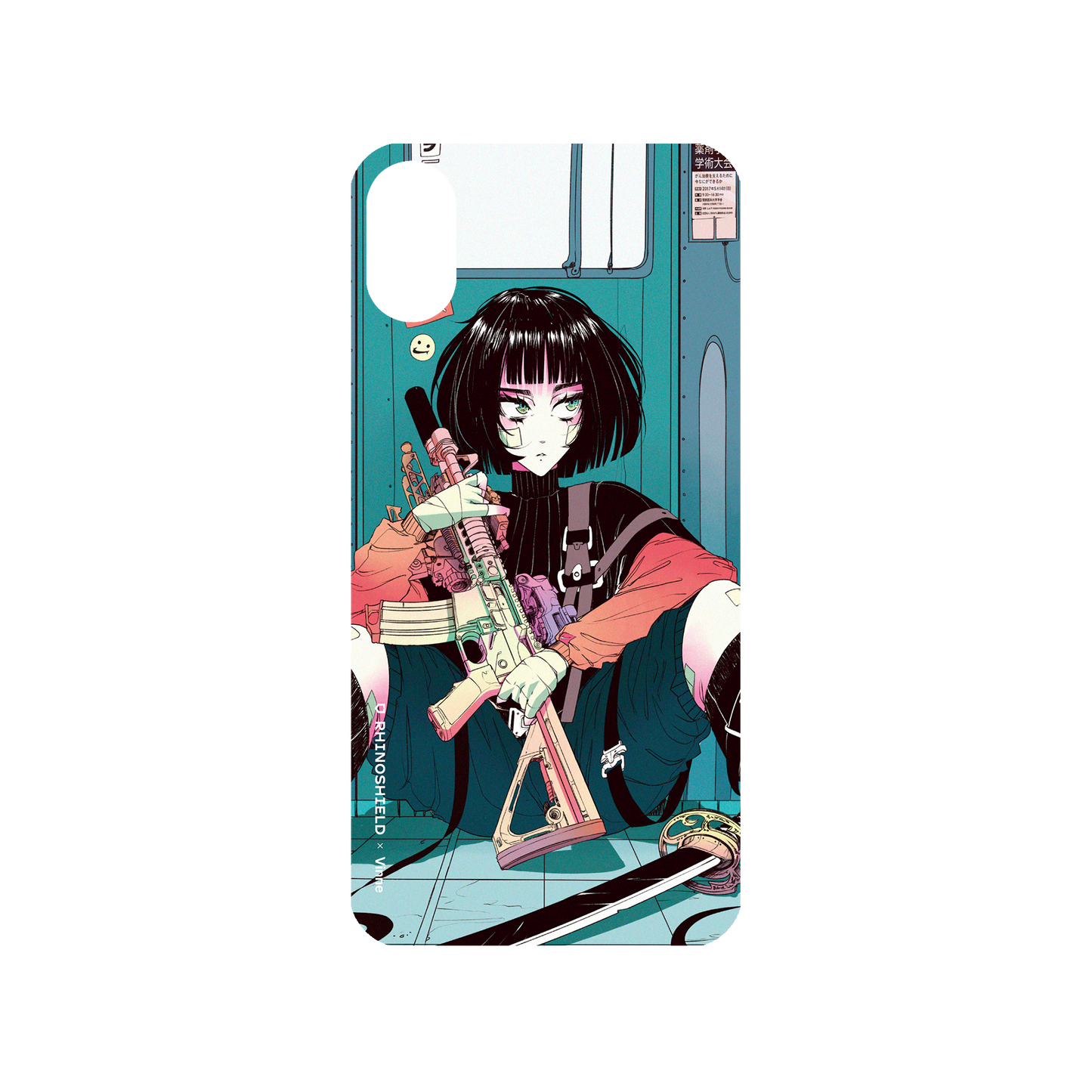 RhinoShield X Vinne Mod NX iPhone X Case - Yuna Backplate