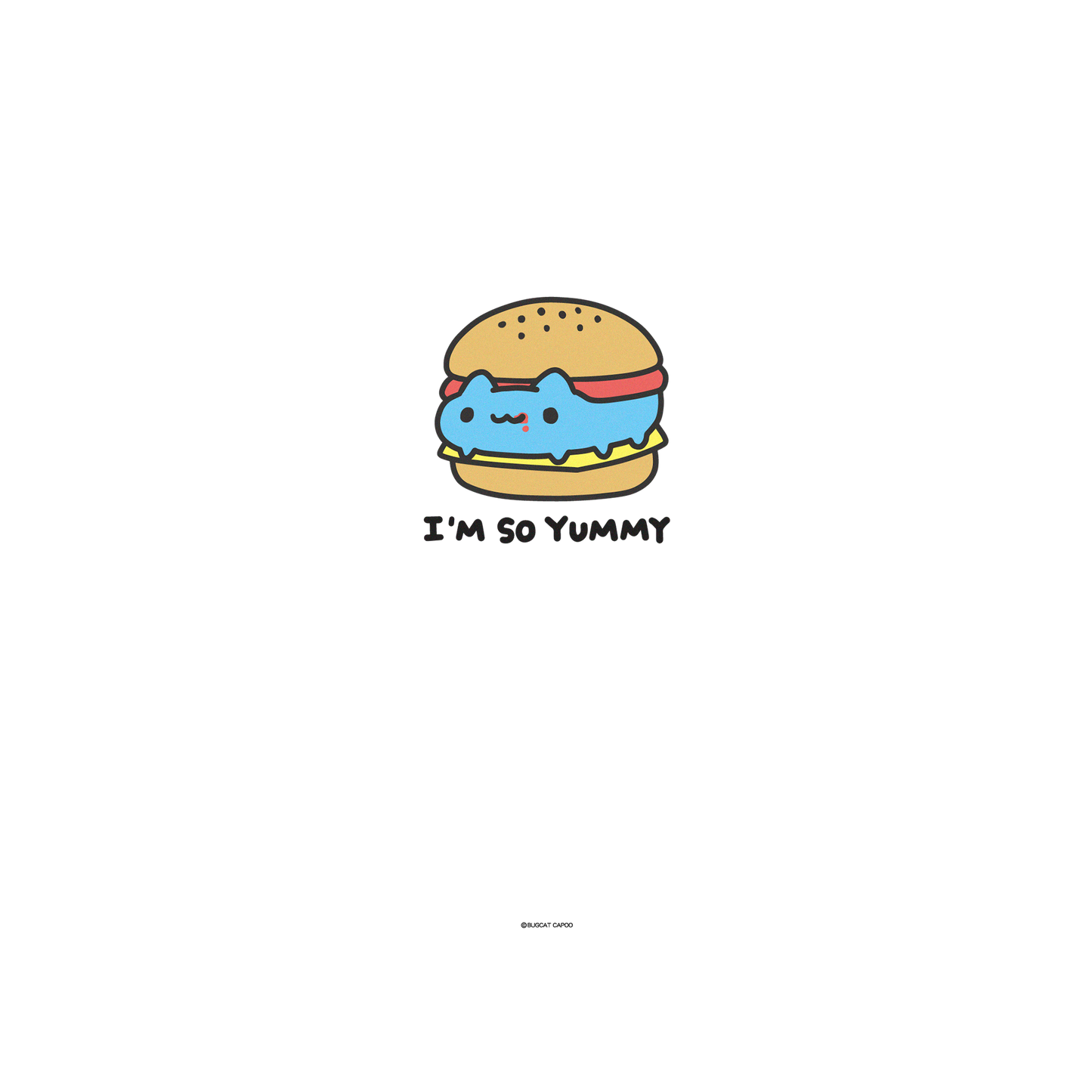 RhinoShield X BUGCAT CAPOO Mod NX iPhone XR Case - Capoo Burger Backplate
