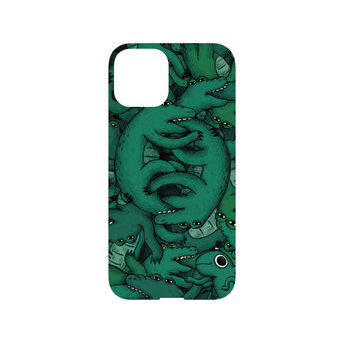 RhinoShield X Incrediville Mod NX iPhone 11 Pro Case - Crocodille Ying Yang Backplate