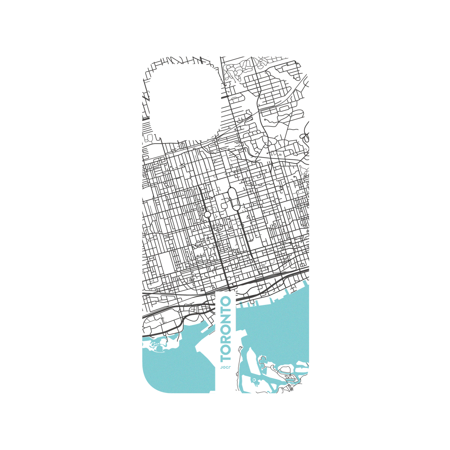 RhinoShield X JOCR Mod NX iPhone 11 Pro Case - Toronto (Black Logo) Backplate