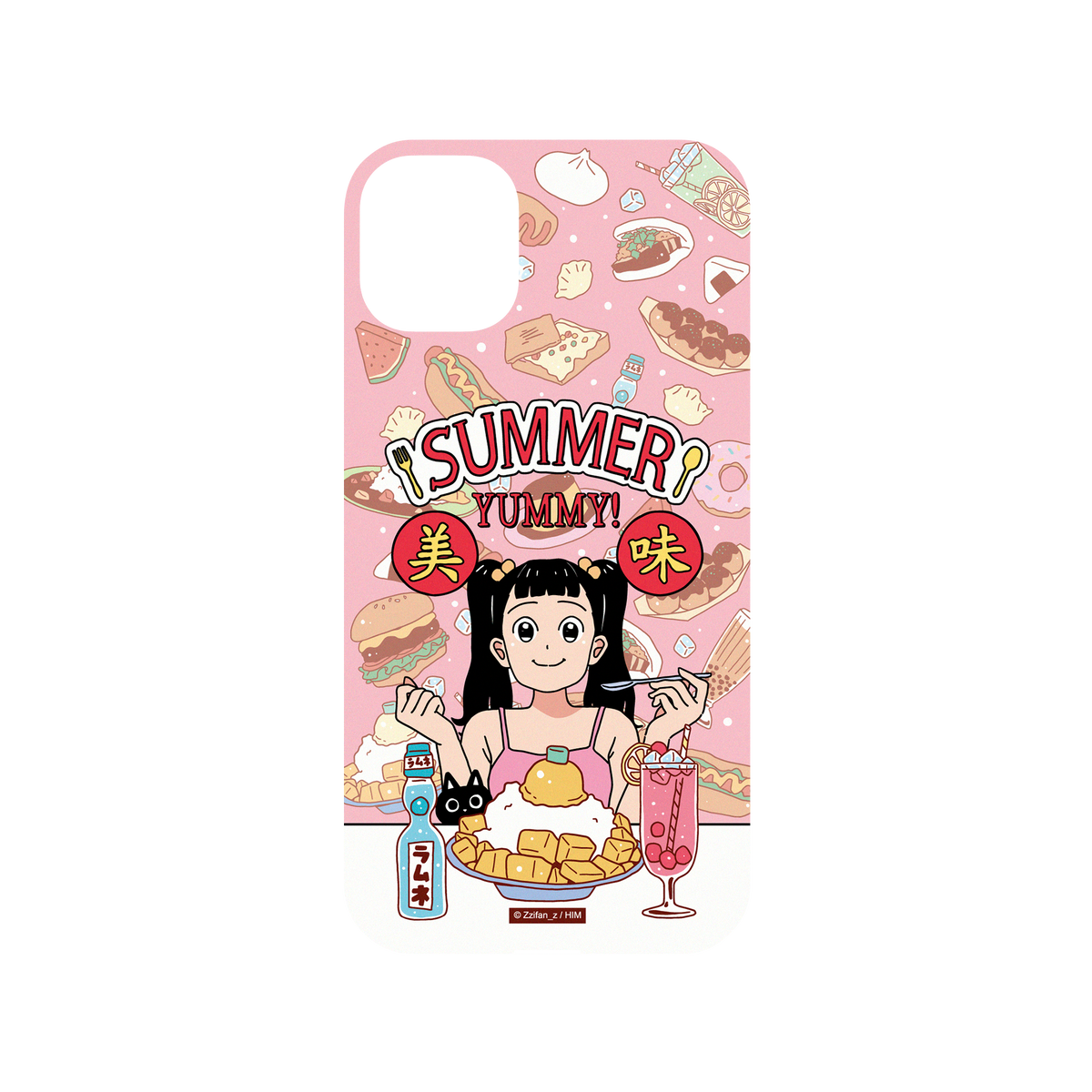 iPhone 11 犀牛盾Mod NX聯名設計款邊框背蓋兩用手機殼 Zzifan_z - Summer Girl
